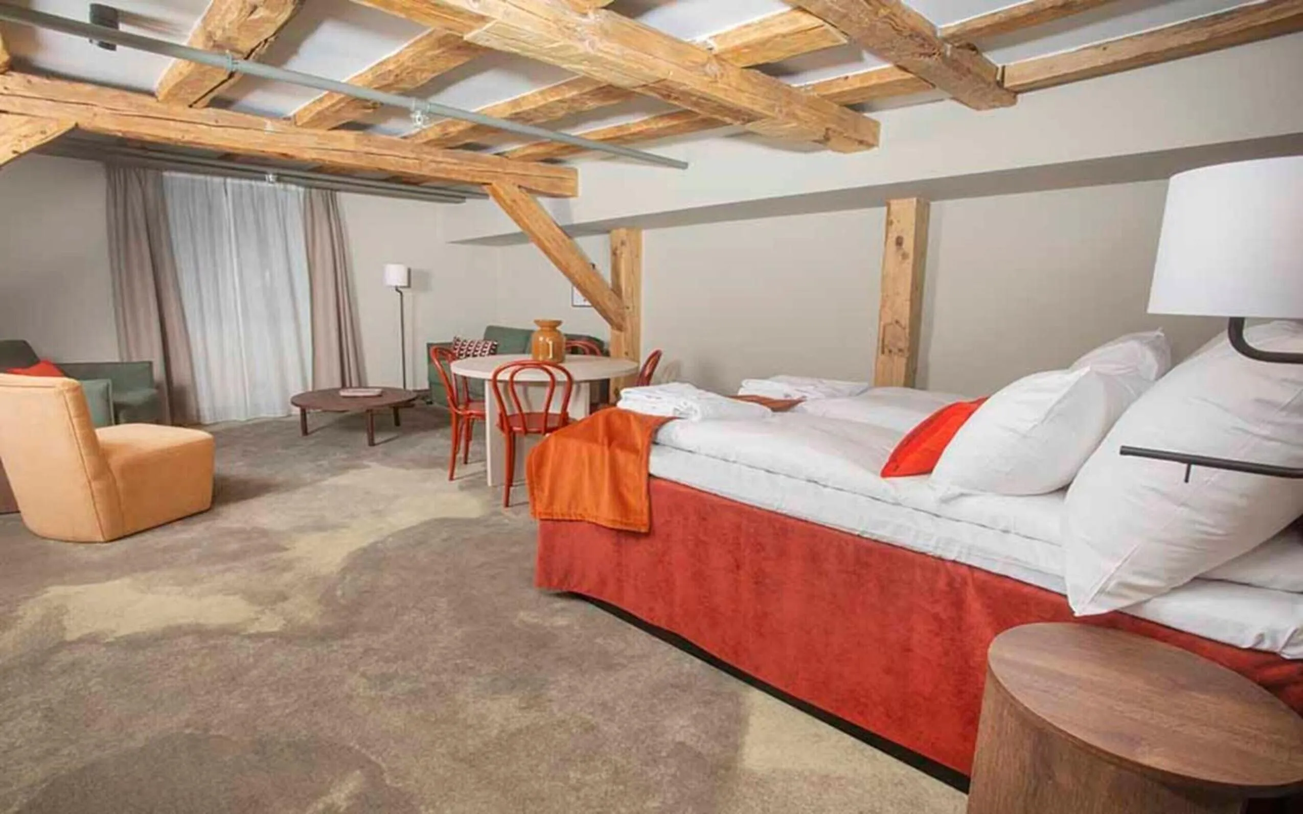 Bed in Clarion Collection Hotel Bryggeparken