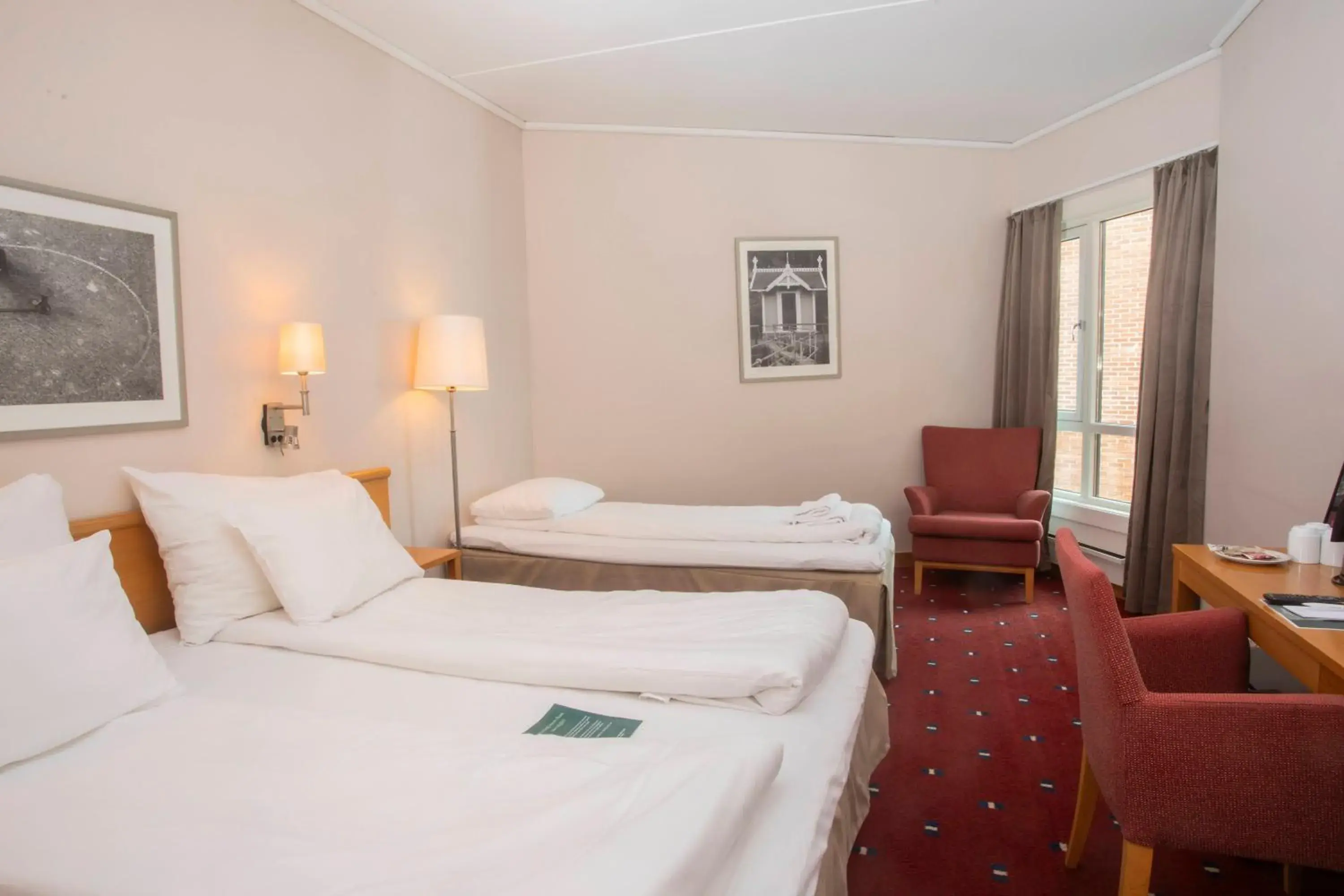 Bed in Clarion Collection Hotel Bryggeparken Bed in Clarion Collection Hotel Bryggeparken