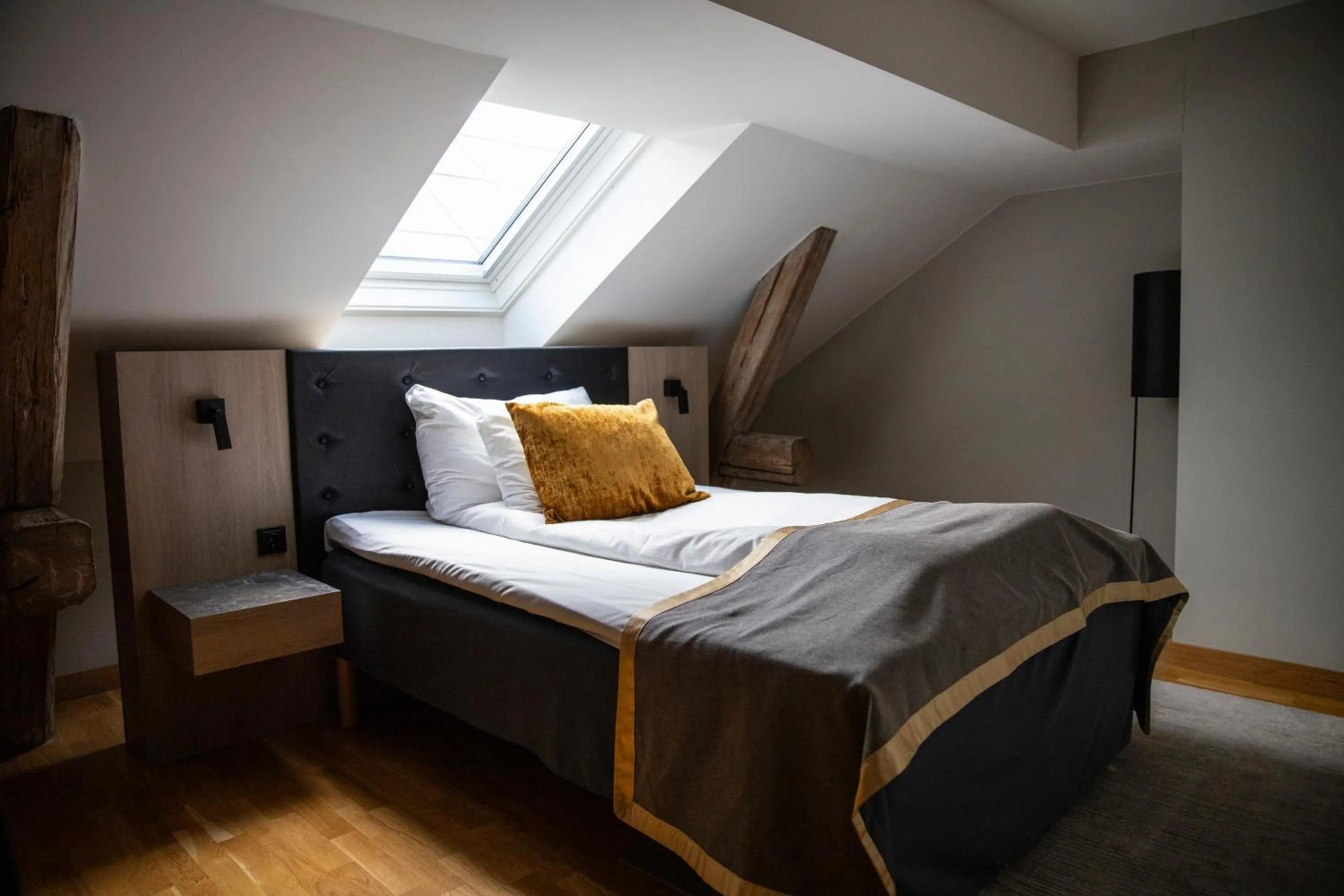 Bed in Clarion Collection Hotel Bryggeparken