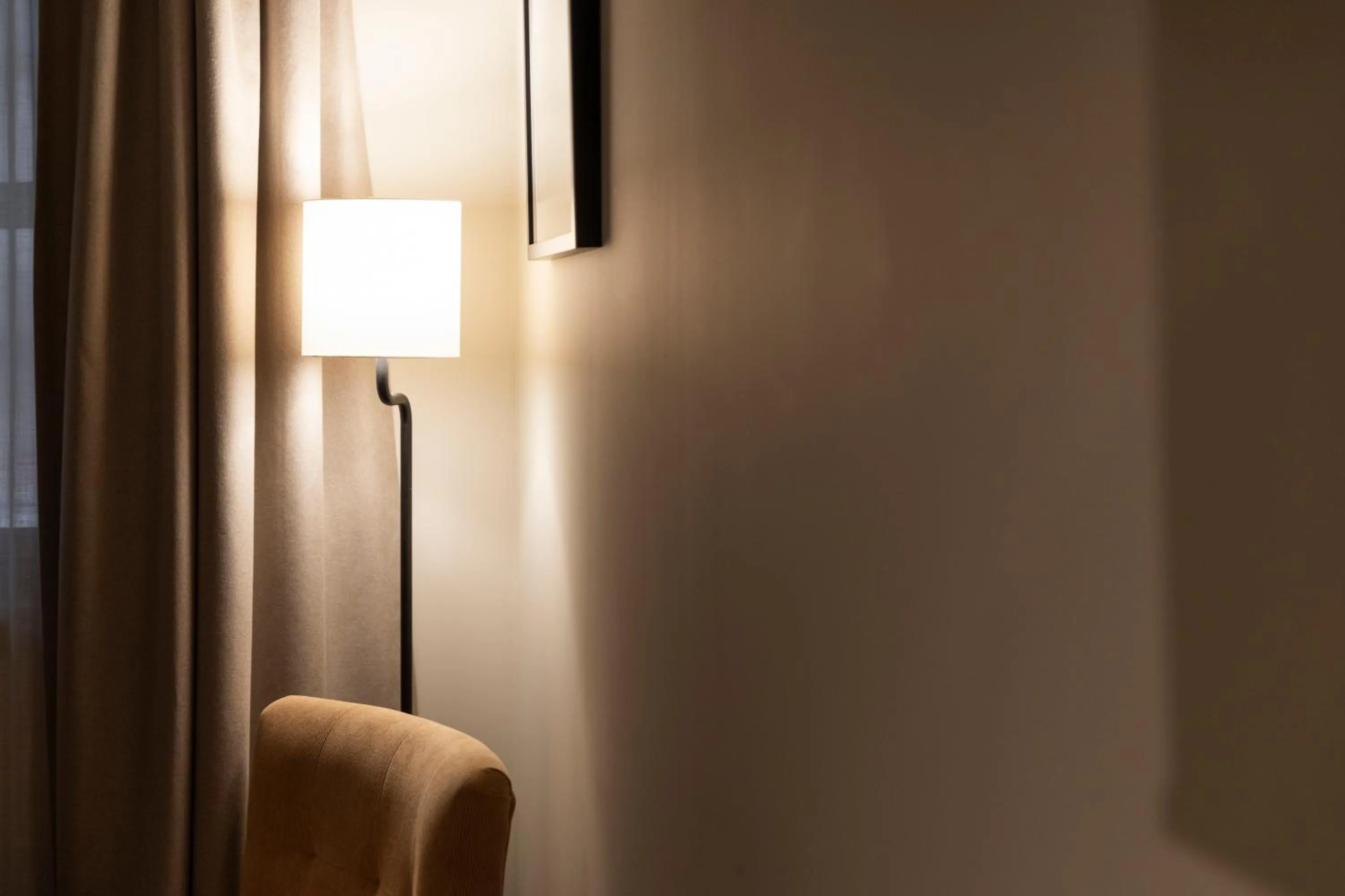 Living room in Home Hotel Bryggeparken