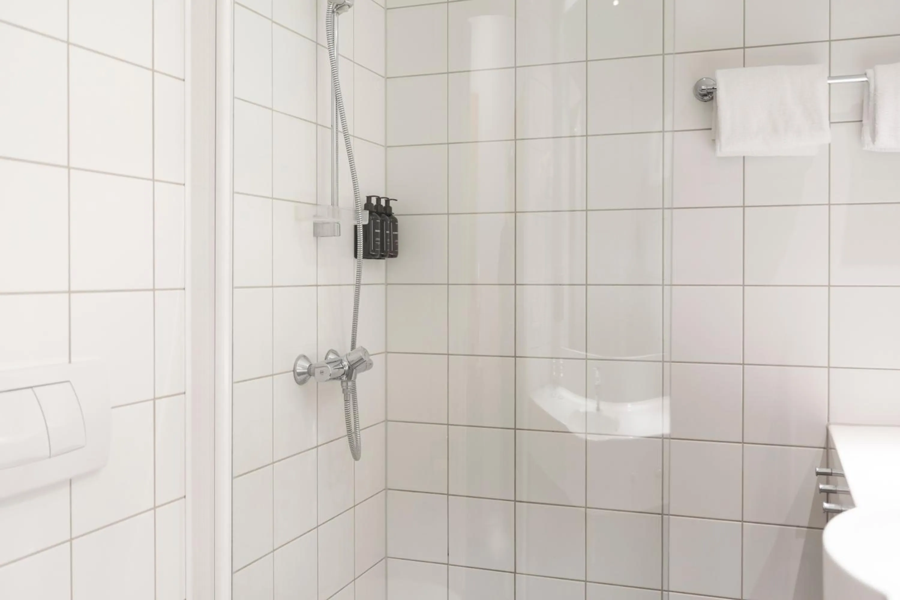 Bathroom in Home Hotel Bryggeparken