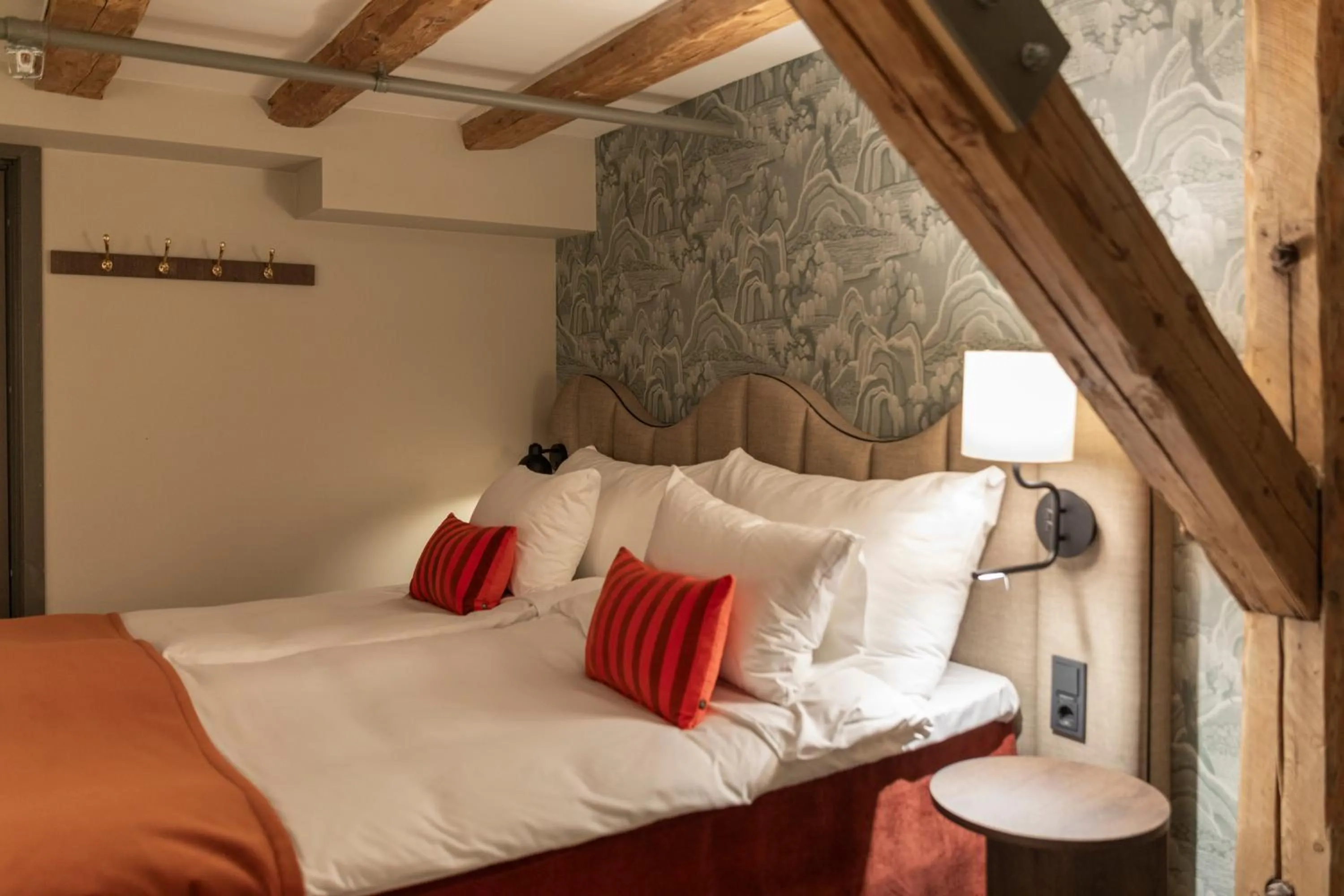 Bed in Home Hotel Bryggeparken