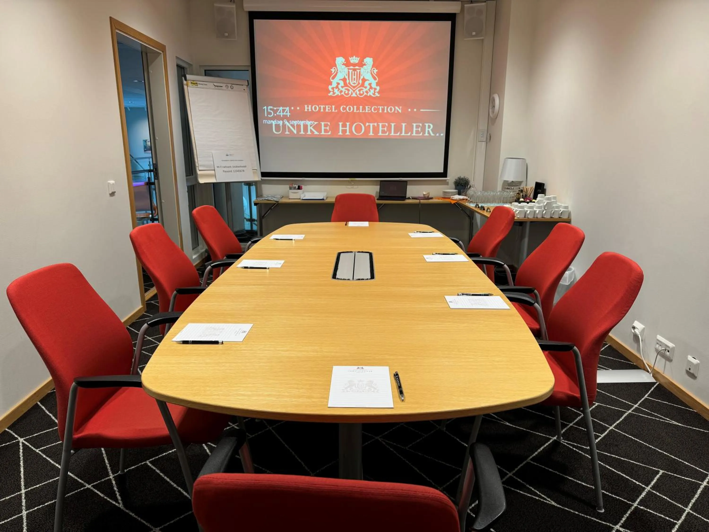 Meeting/conference room in Utsikten Hotell Kvinesdal - Unike Hoteller