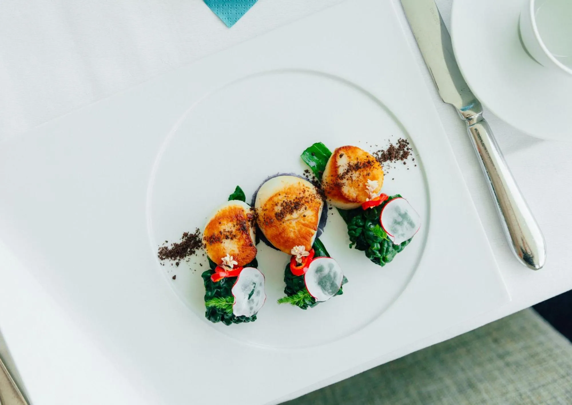 Food close-up in Utsikten Hotell Kvinesdal - Unike Hoteller