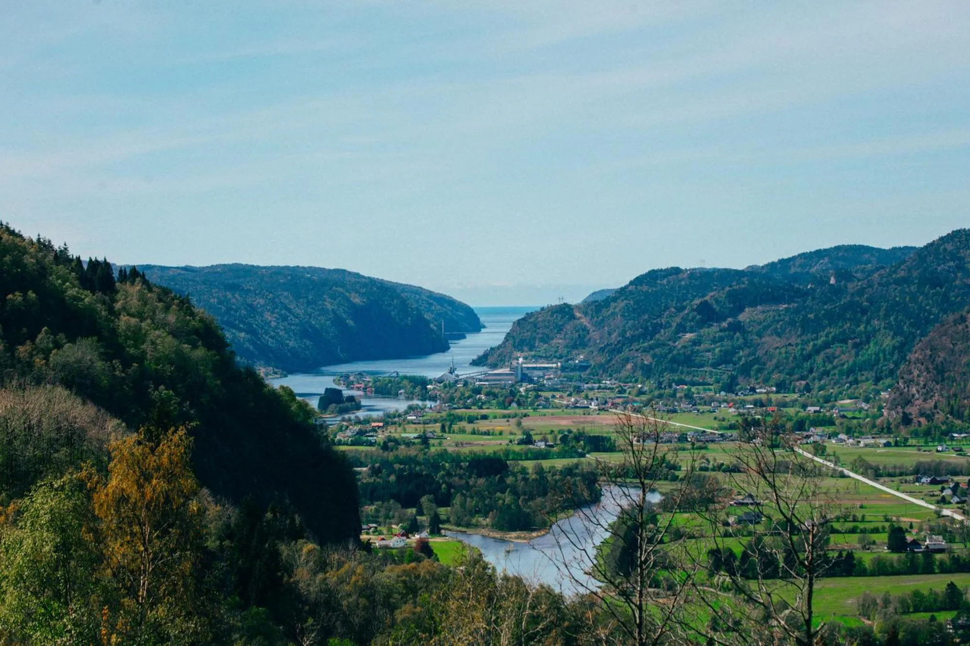 Mountain view in Utsikten Hotell Kvinesdal - Unike Hoteller