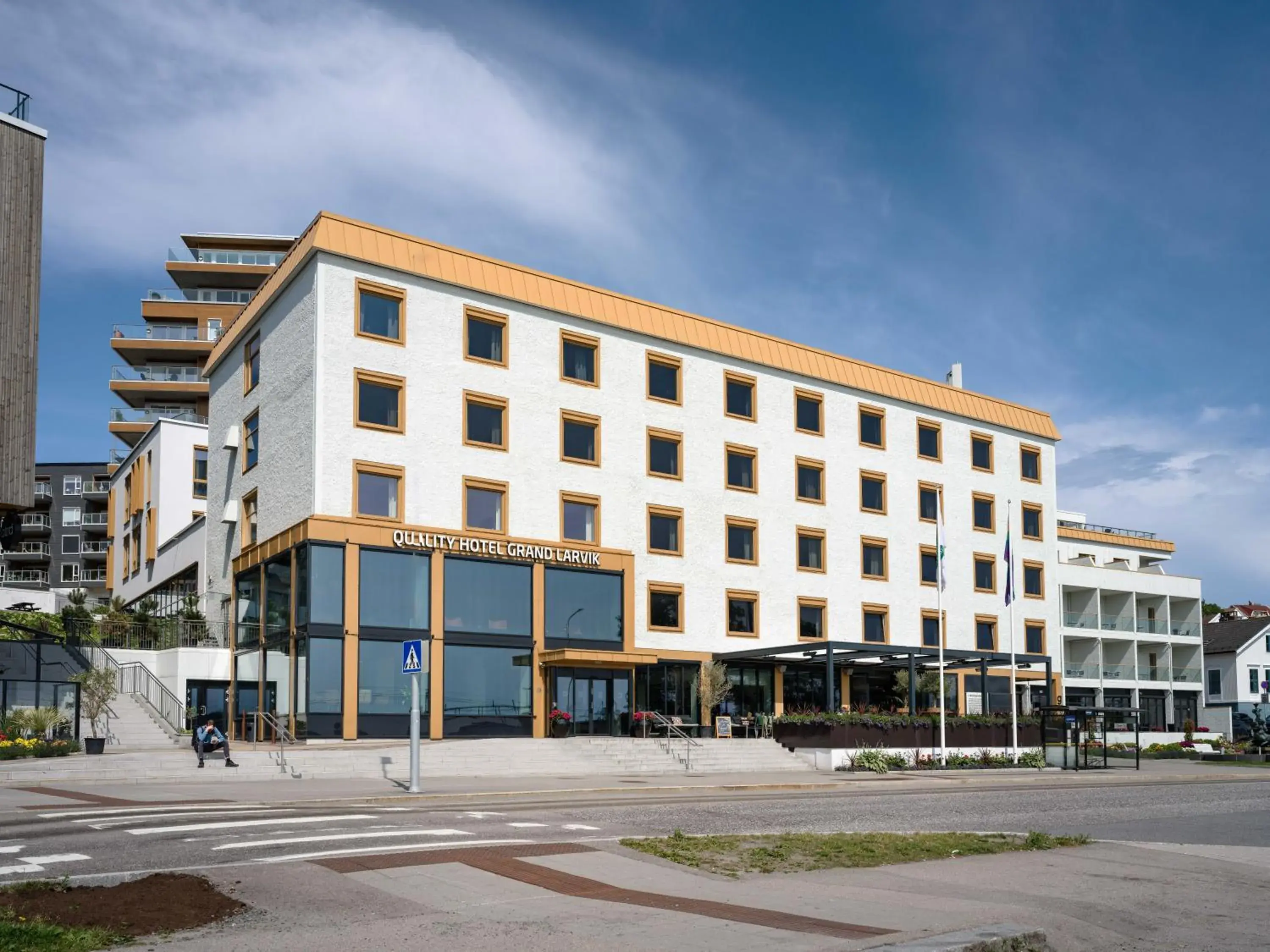 Property building in Quality Hotel Grand Larvik Property building in Quality Hotel Grand Larvik