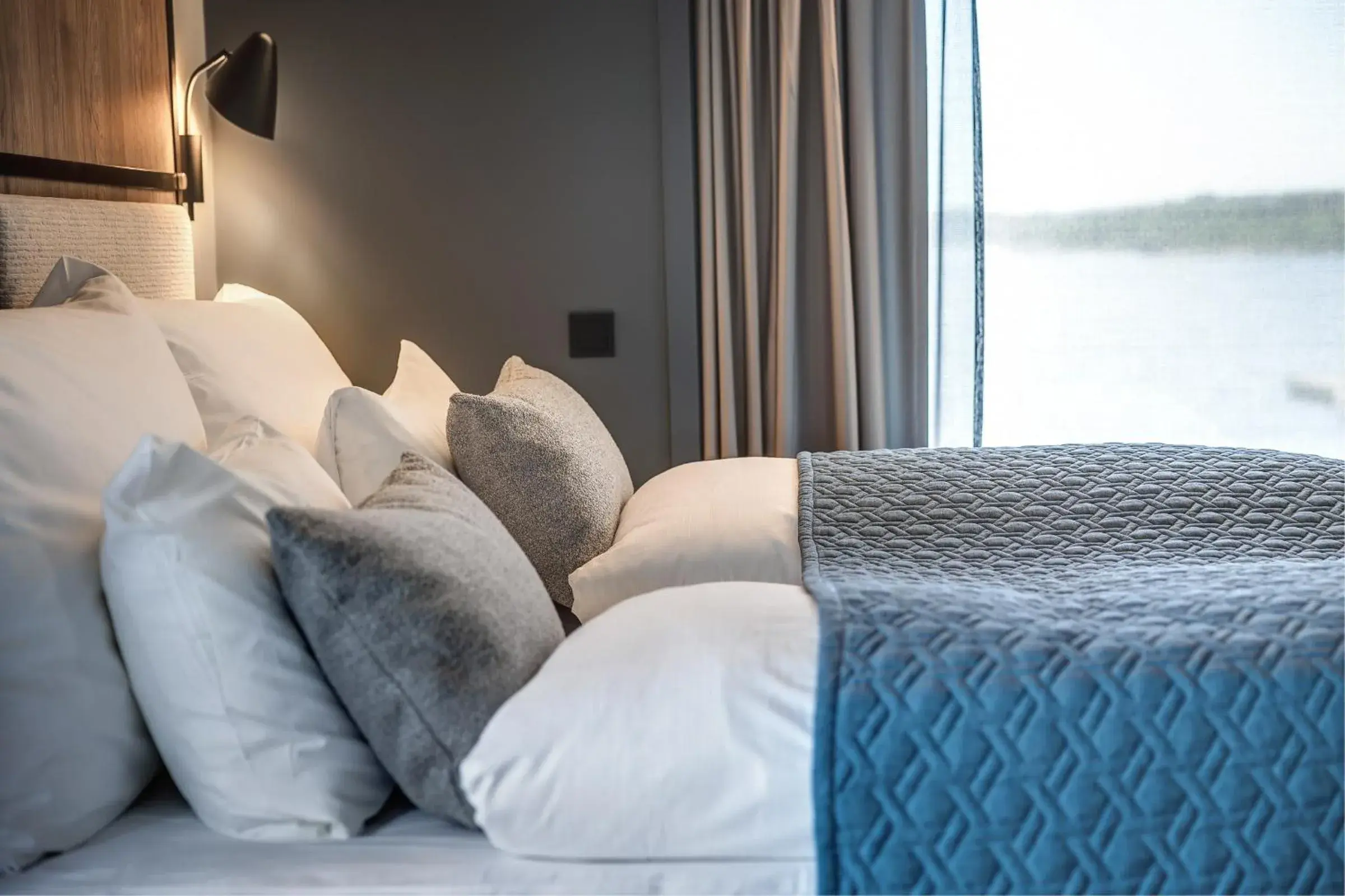 Bed in Quality Hotel Grand Larvik Bed in Quality Hotel Grand Larvik