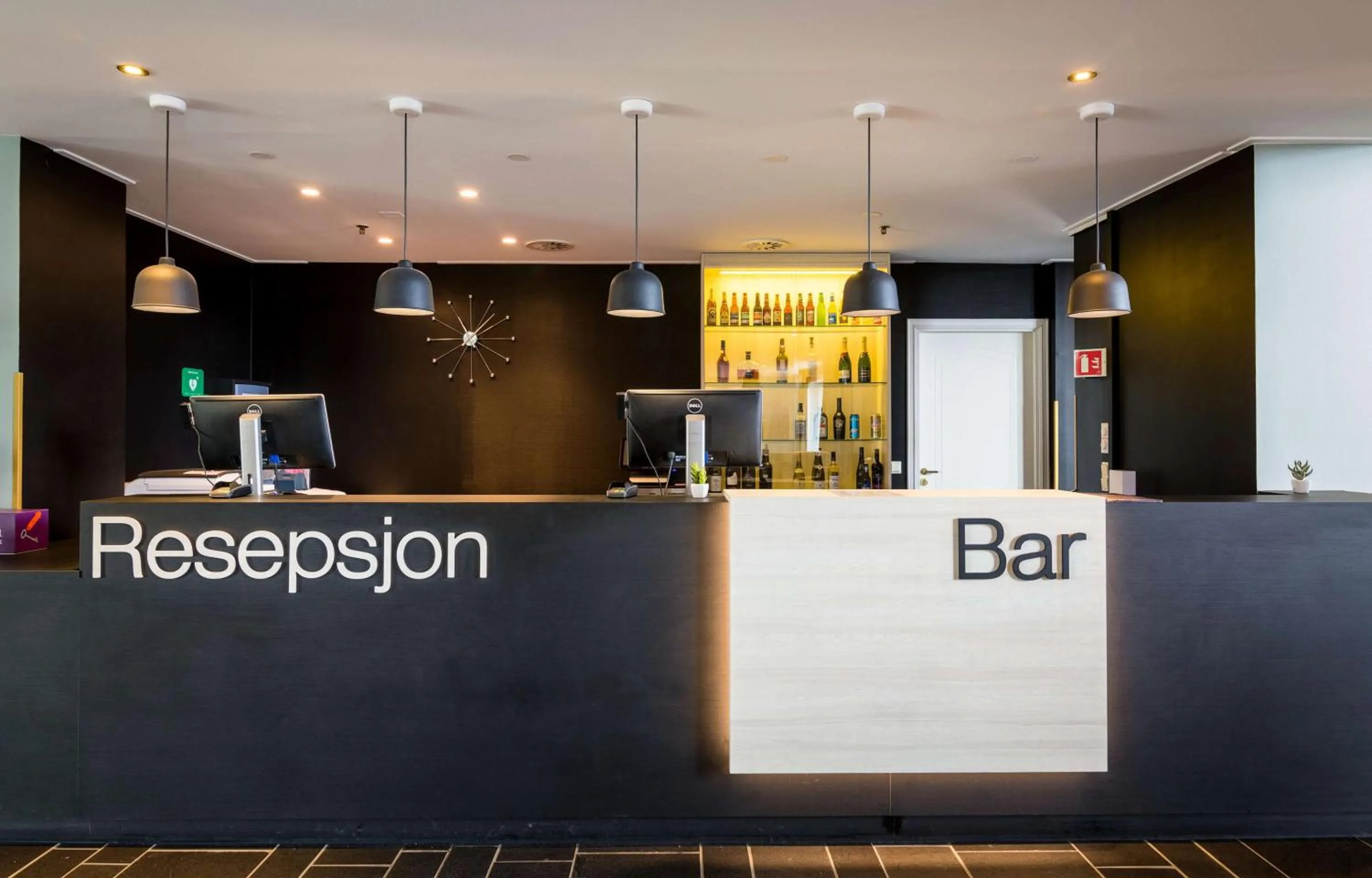 Lobby or reception in Scandic Hammerfest