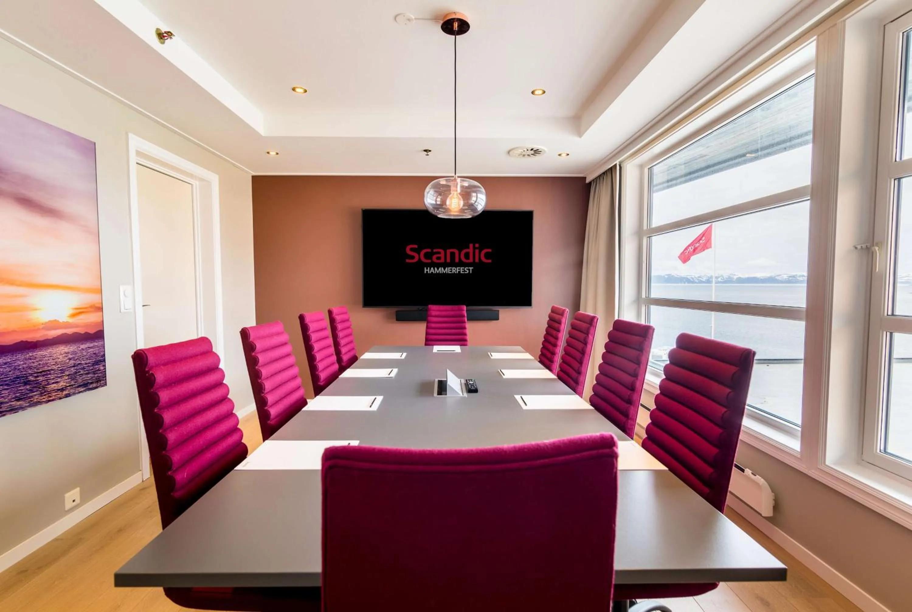 Meeting/conference room in Scandic Hammerfest