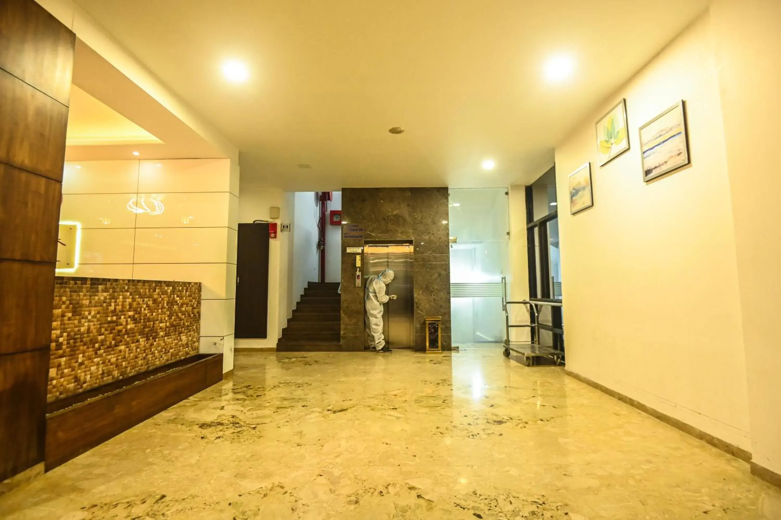 Lobby or reception in The Divine Resort Somnath Lobby or reception in The Divine Resort Somnath