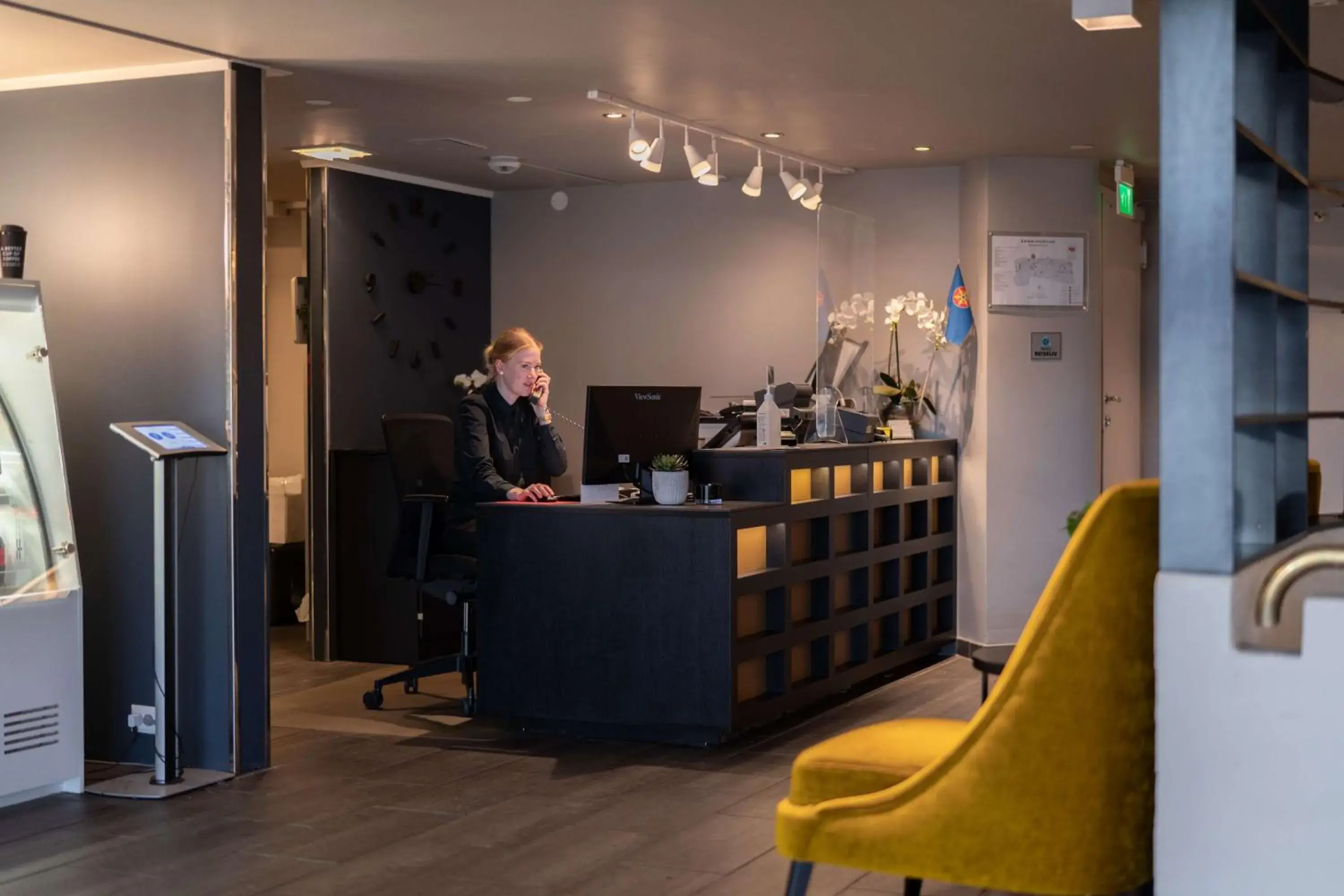 Lobby or reception in Scandic Vadsø Lobby or reception in Scandic Vadsø