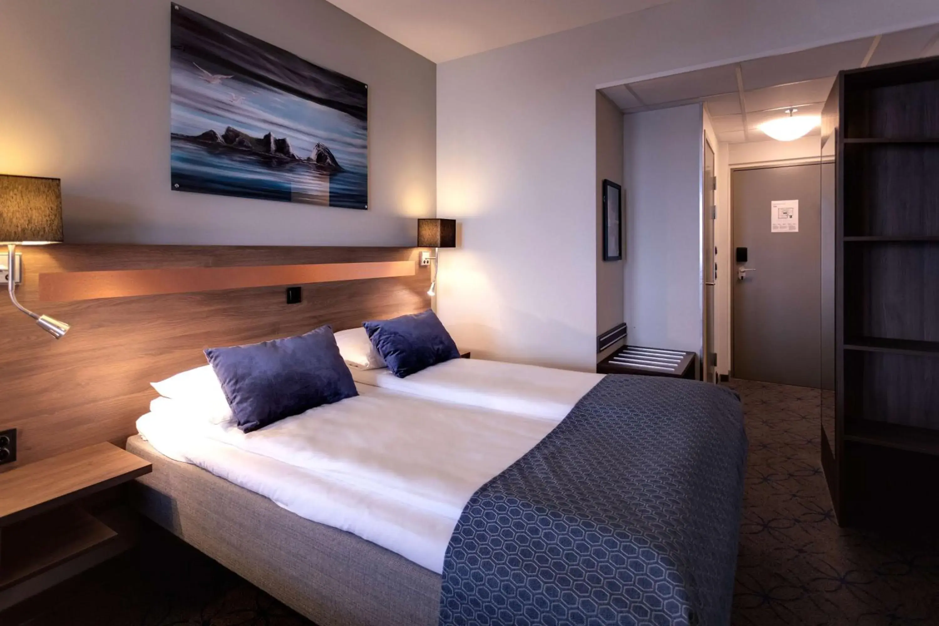 Bedroom, Bed in Scandic Syv Søstre Bedroom, Bed in Scandic Syv Søstre