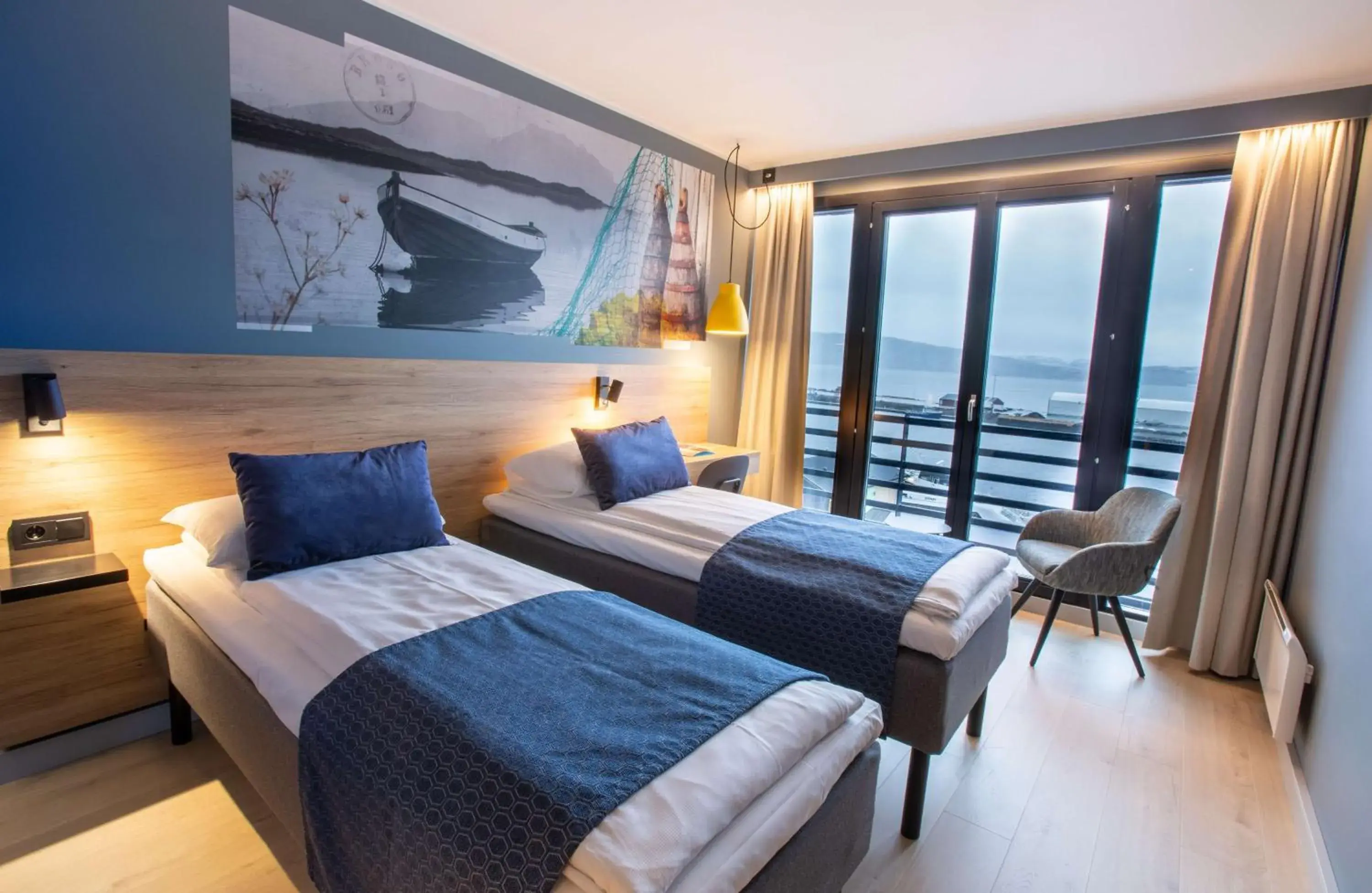 Twin Room in Scandic Syv Søstre Twin Room in Scandic Syv Søstre