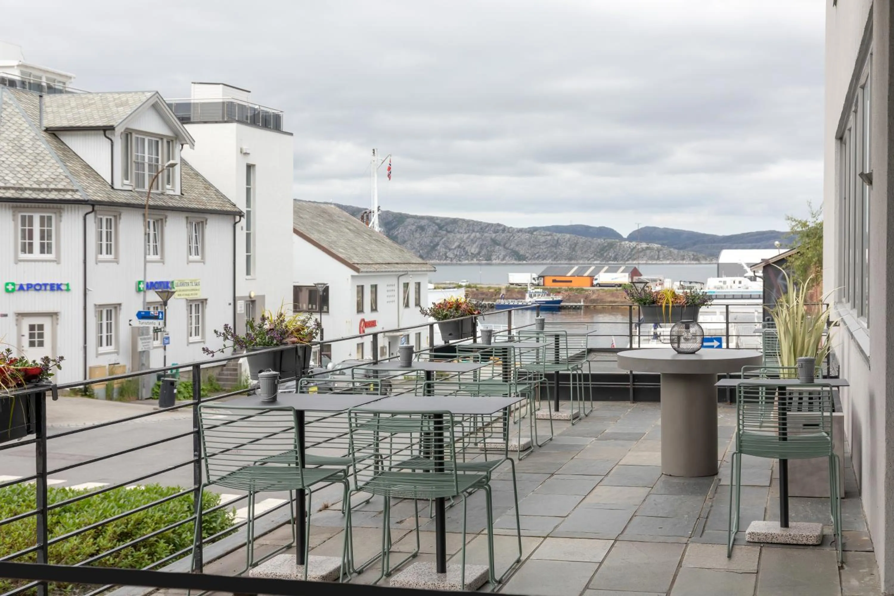 Balcony/Terrace in Scandic Syv Søstre