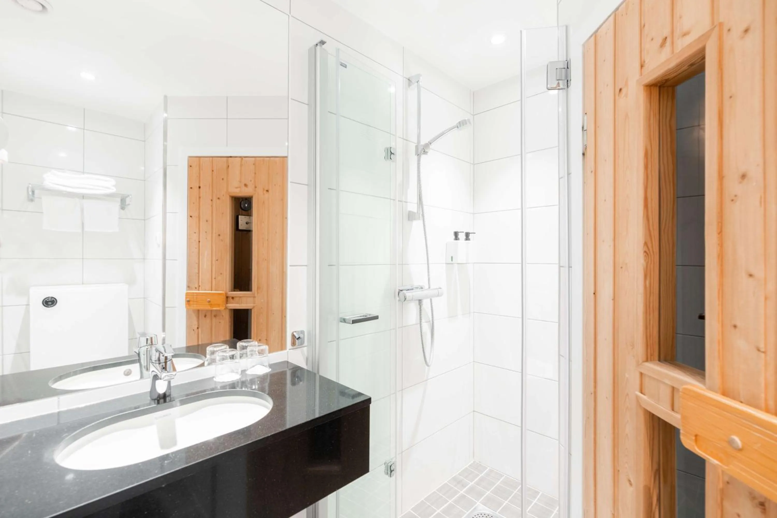 Bedroom in Scandic Bryggen