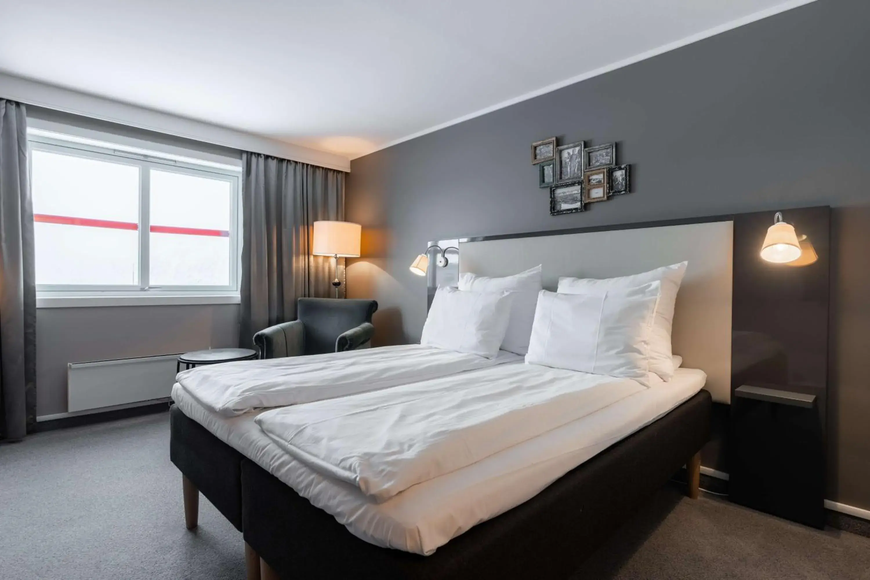 Bedroom, Bed in Scandic Bryggen Bedroom, Bed in Scandic Bryggen