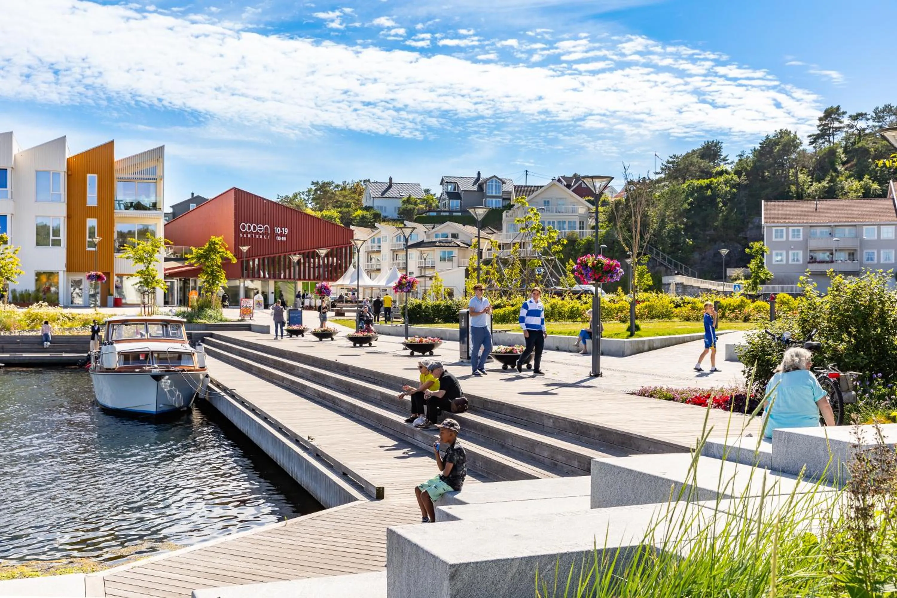 City view in Clarion Collection Hotel Grimstad