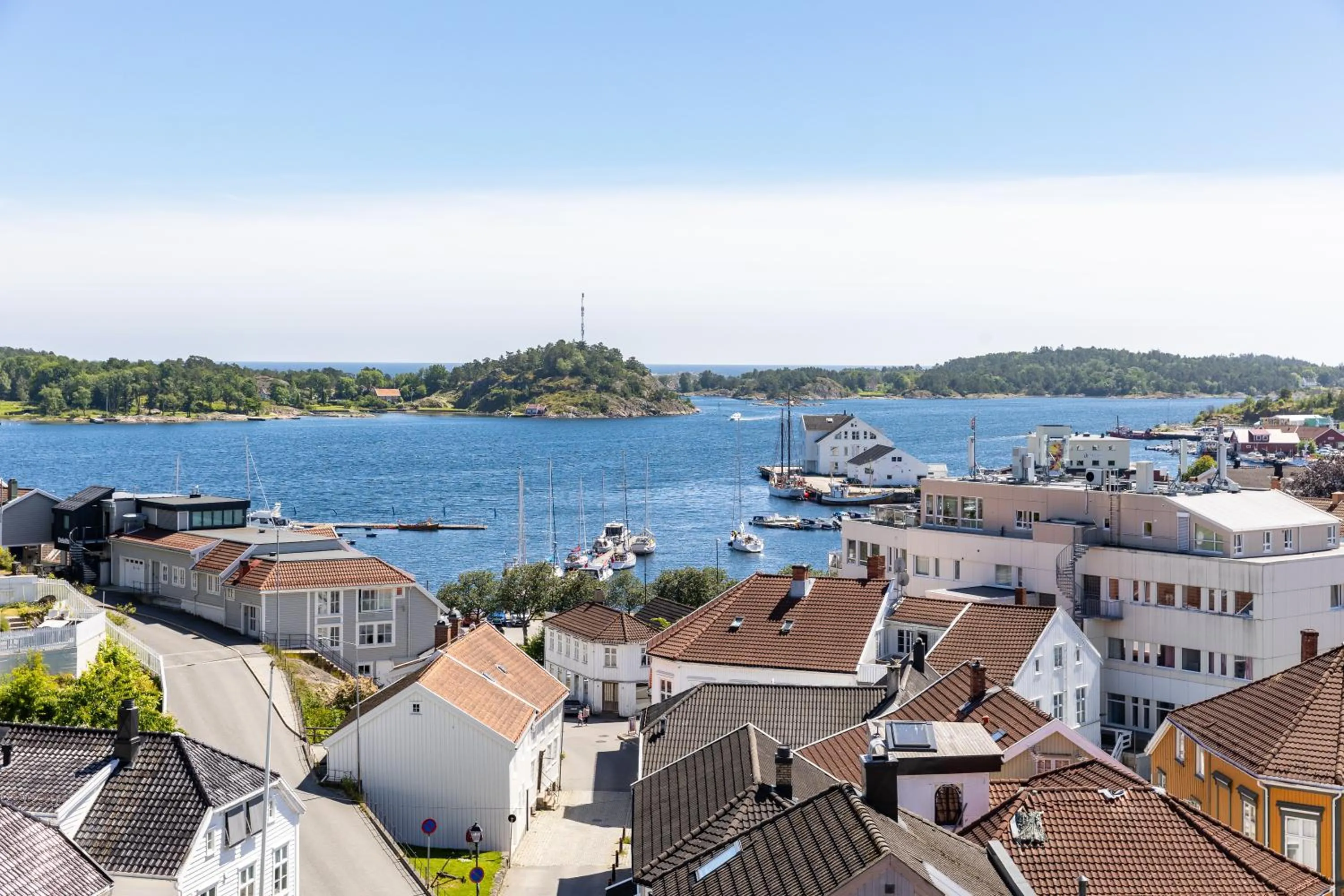 Lake view in Clarion Collection Hotel Grimstad