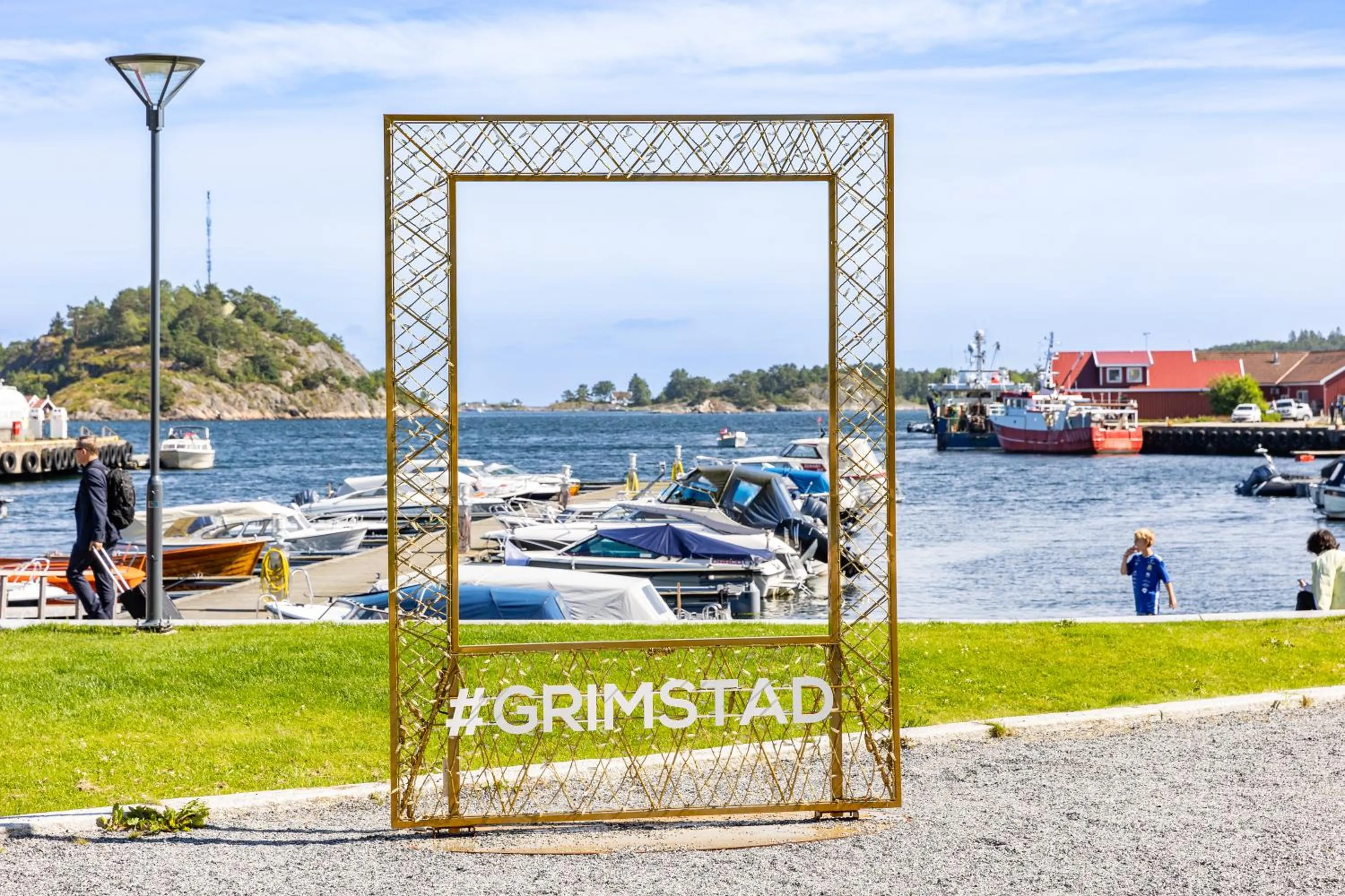 Sea view in Clarion Collection Hotel Grimstad