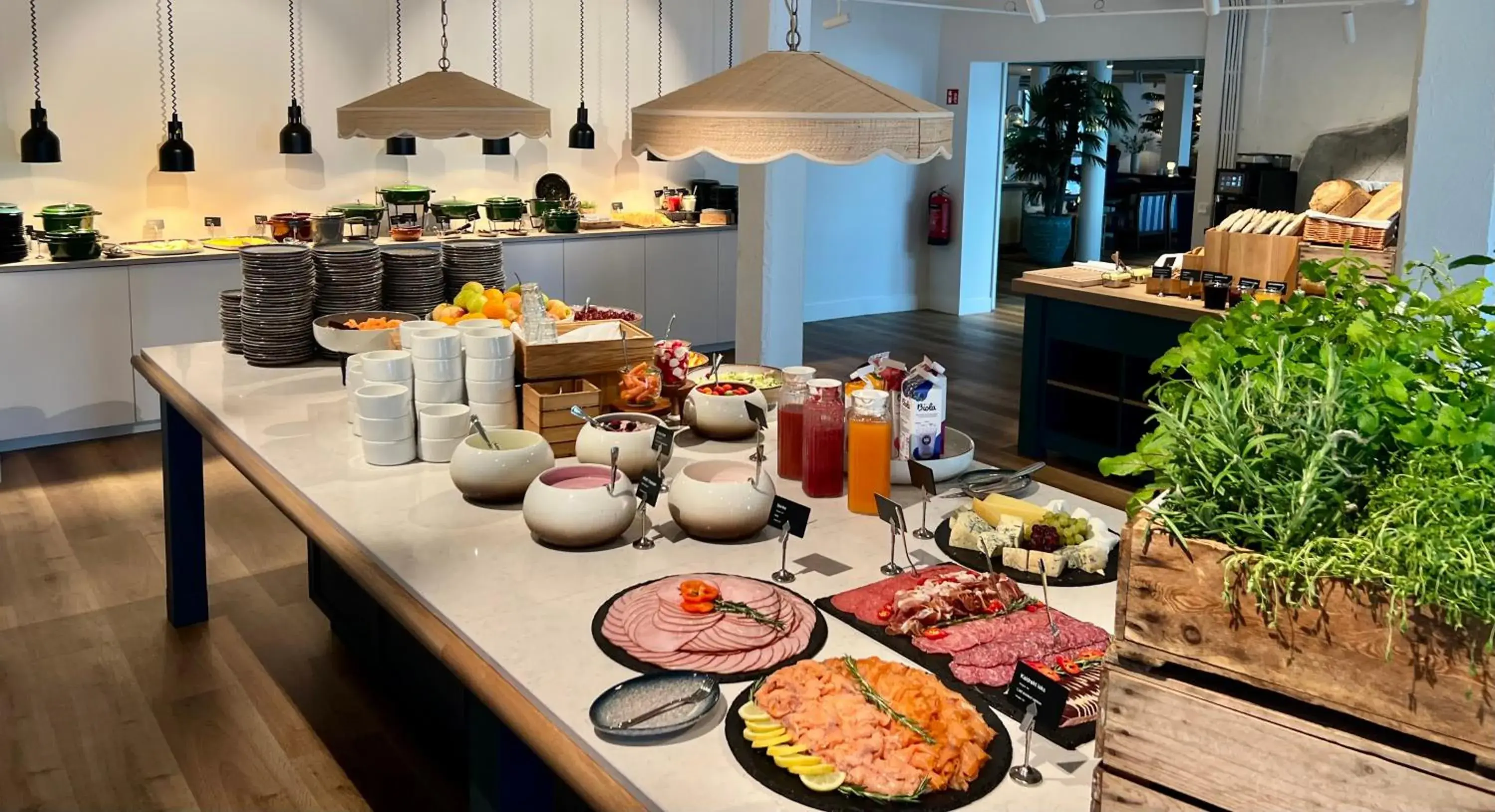 Buffet breakfast in Havna Tjøme Hotel Buffet breakfast in Havna Tjøme Hotel