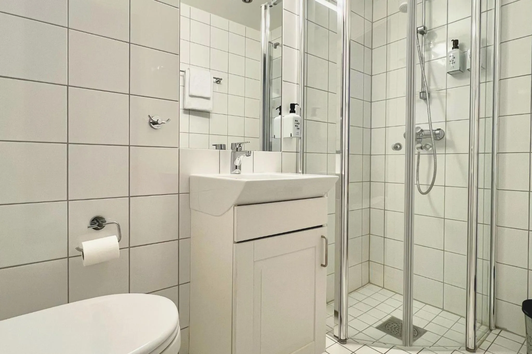 Shower in Havna Tjøme Hotel