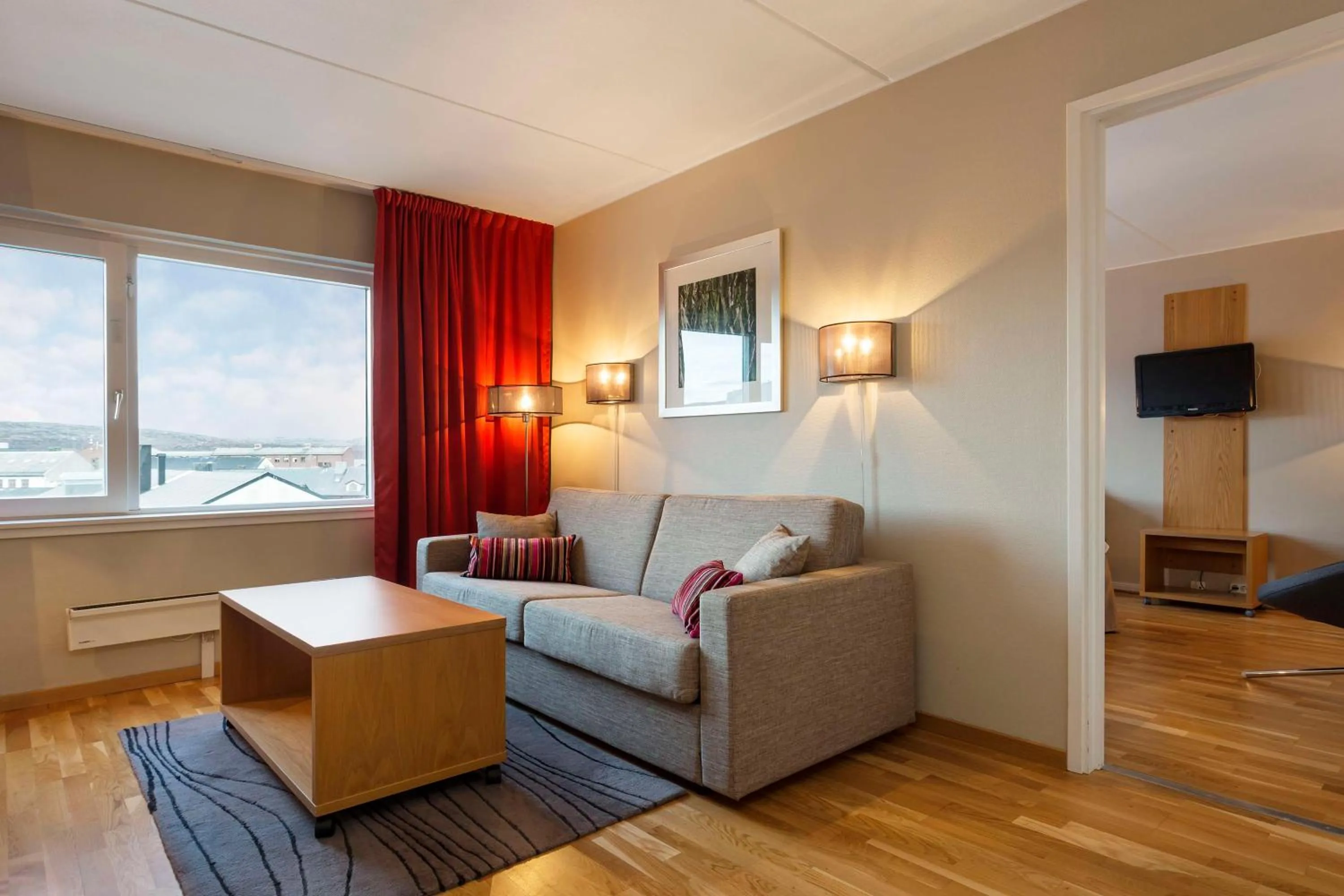 Bedroom in Scandic Kirkenes