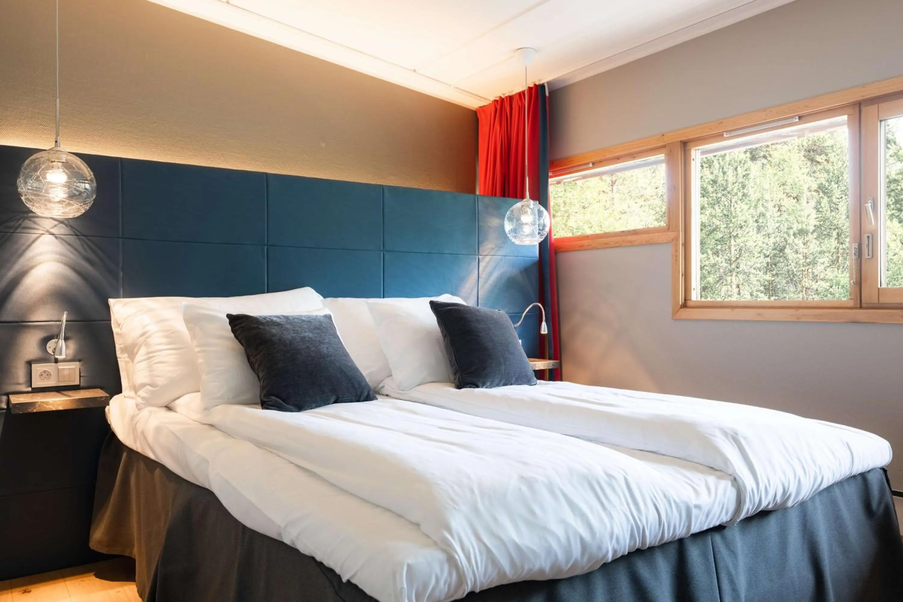 Bedroom, Bed in Scandic Karasjok