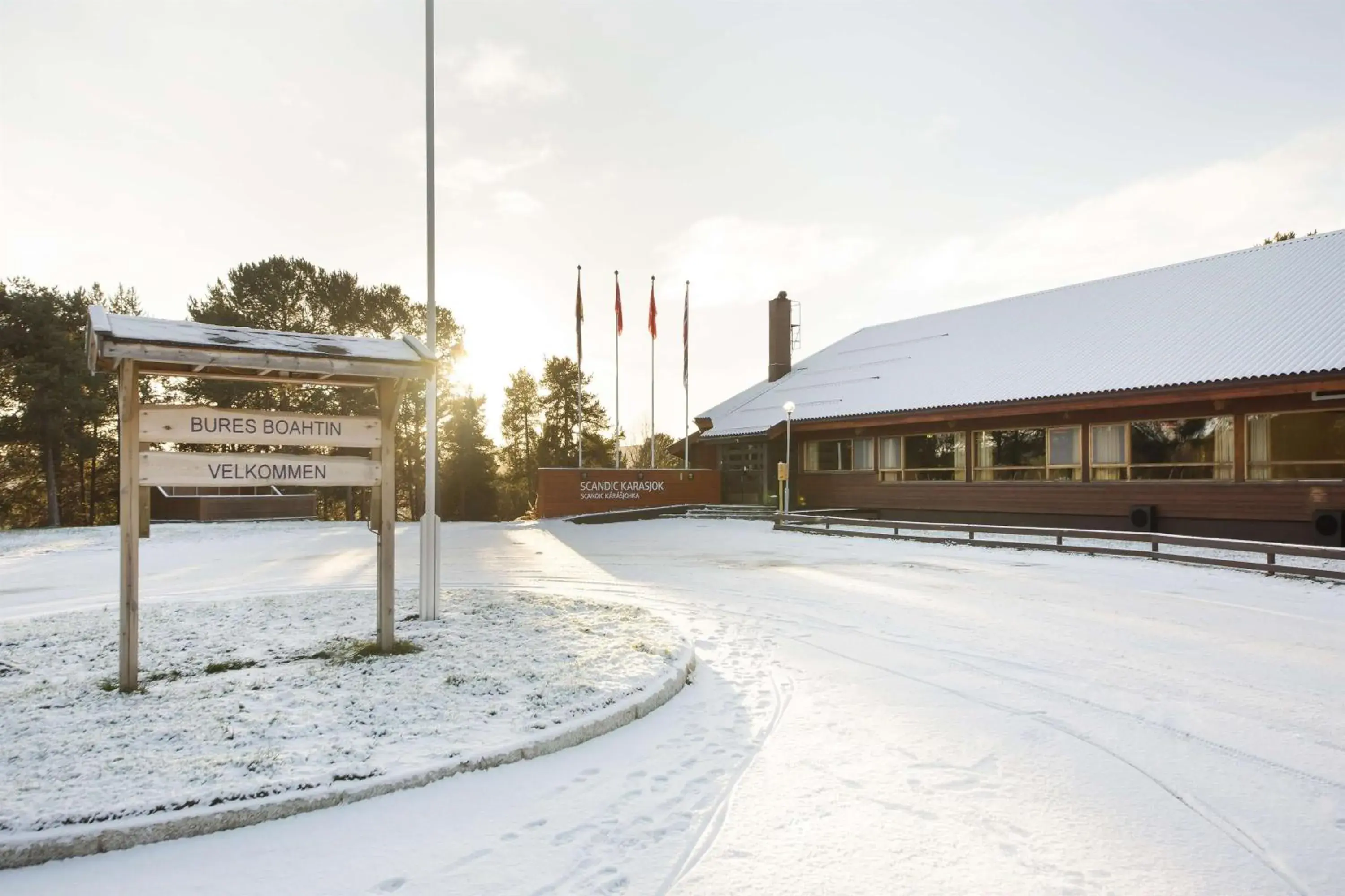 Property building in Scandic Karasjok Property building in Scandic Karasjok