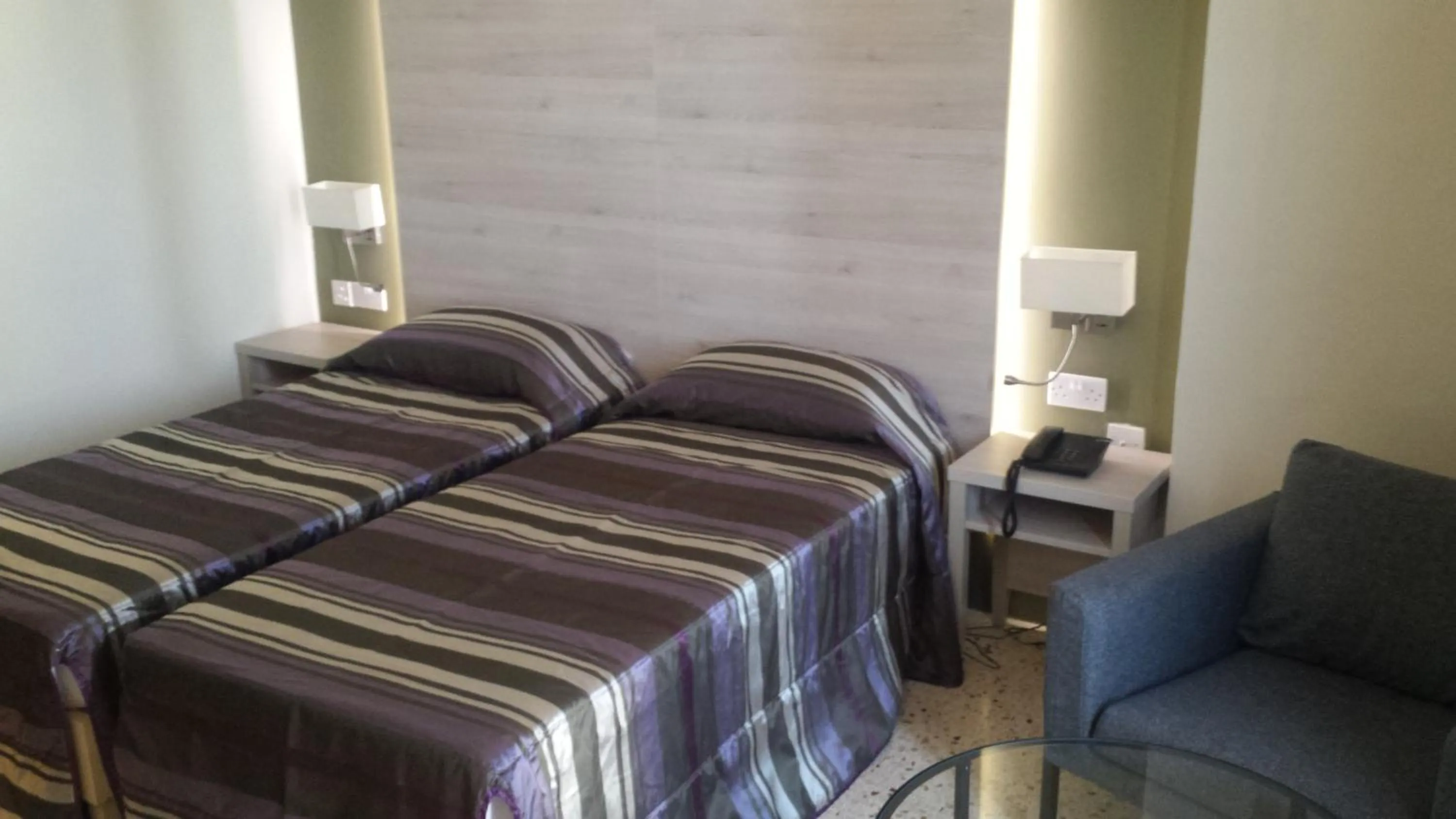 Bed in Il Palazzin Hotel