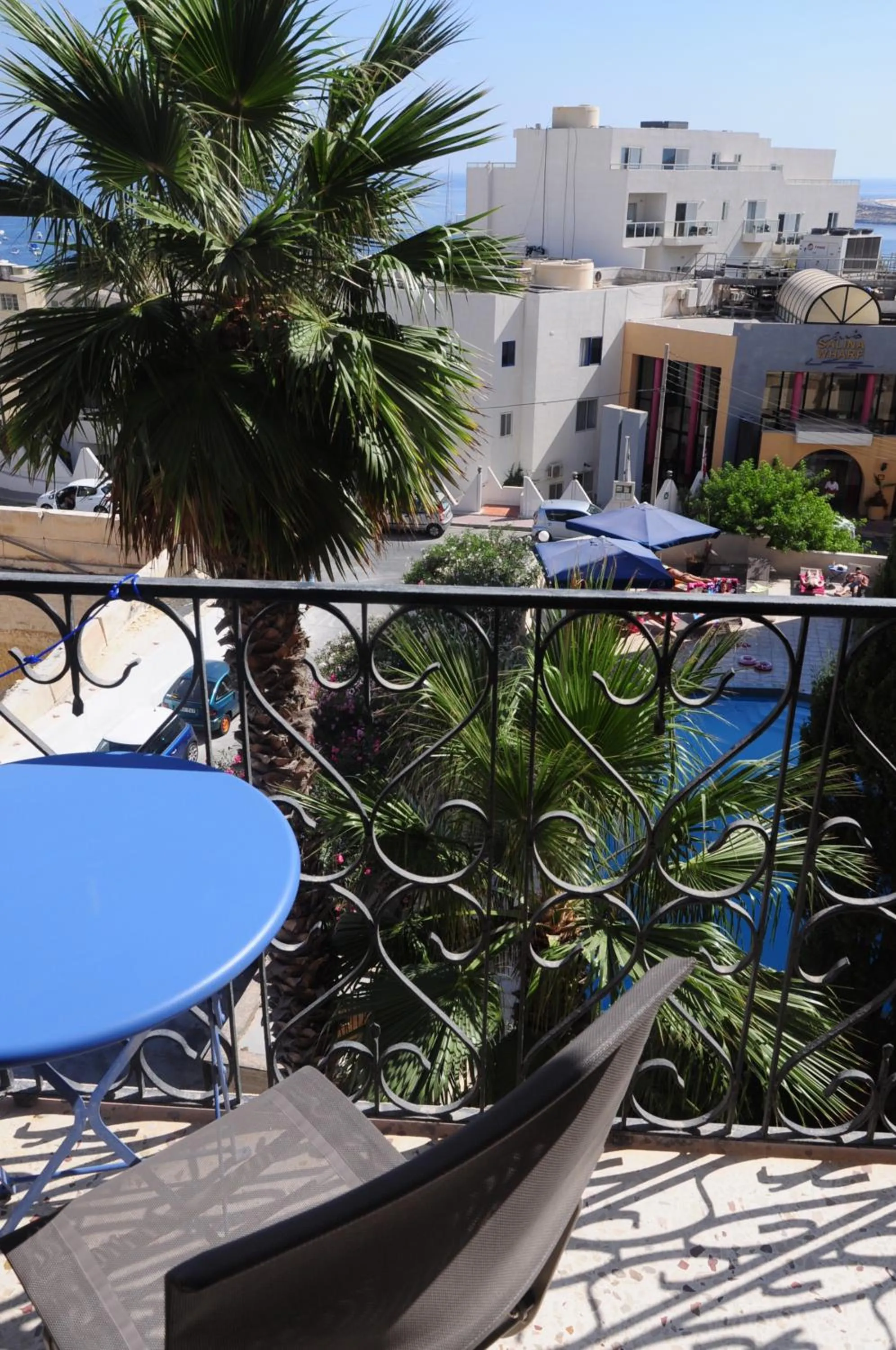 Balcony/Terrace in Il Palazzin Hotel