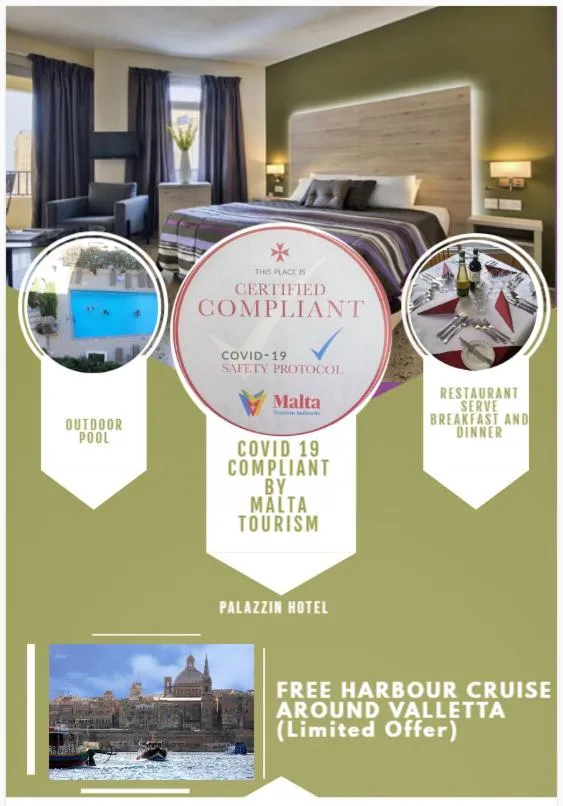 Property logo or sign, Bed in Il Palazzin Hotel