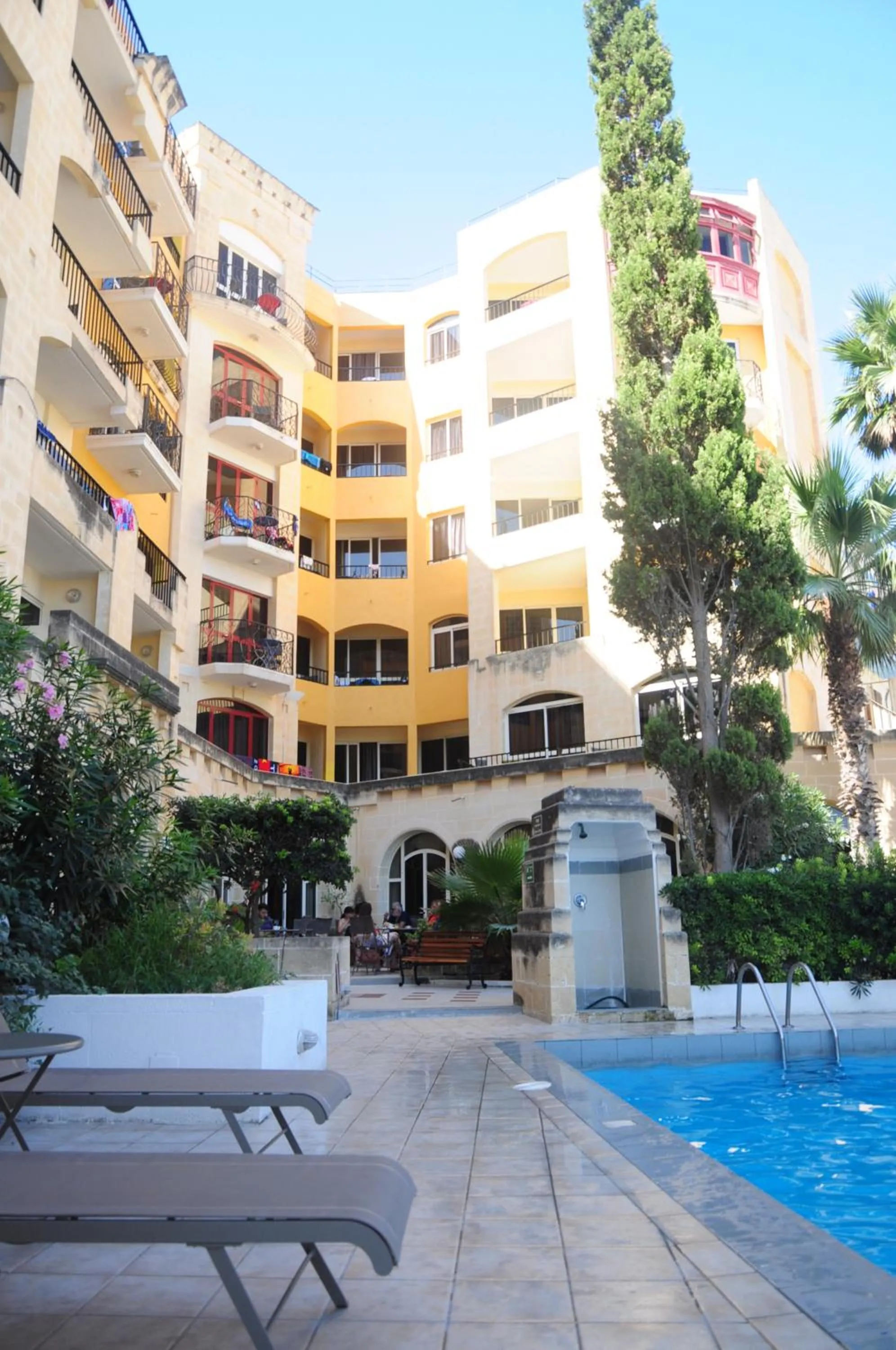 Property building in Il Palazzin Hotel