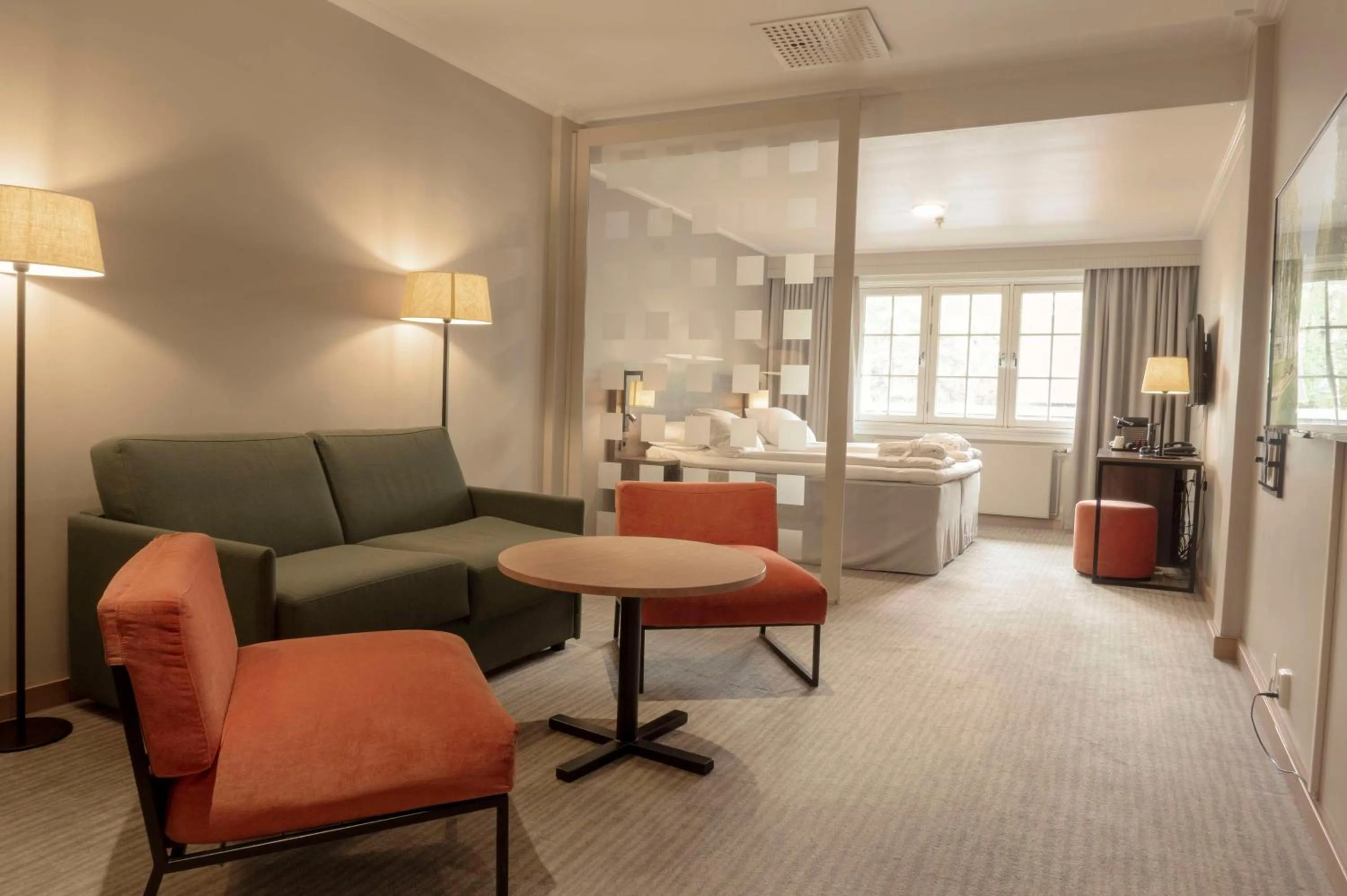 Bedroom in Scandic Lillehammer Hotel