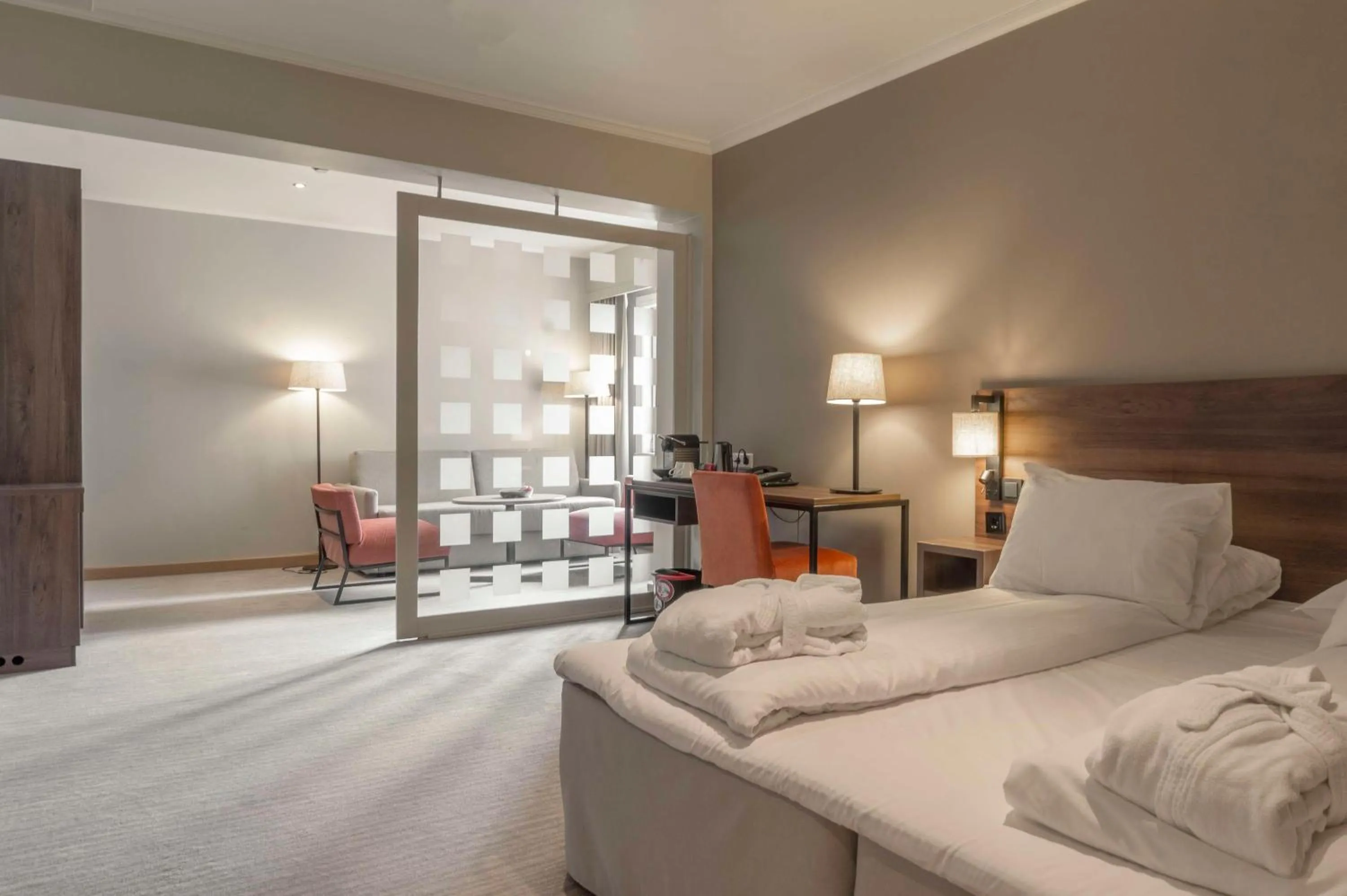 Bedroom, Bed in Scandic Lillehammer Hotel