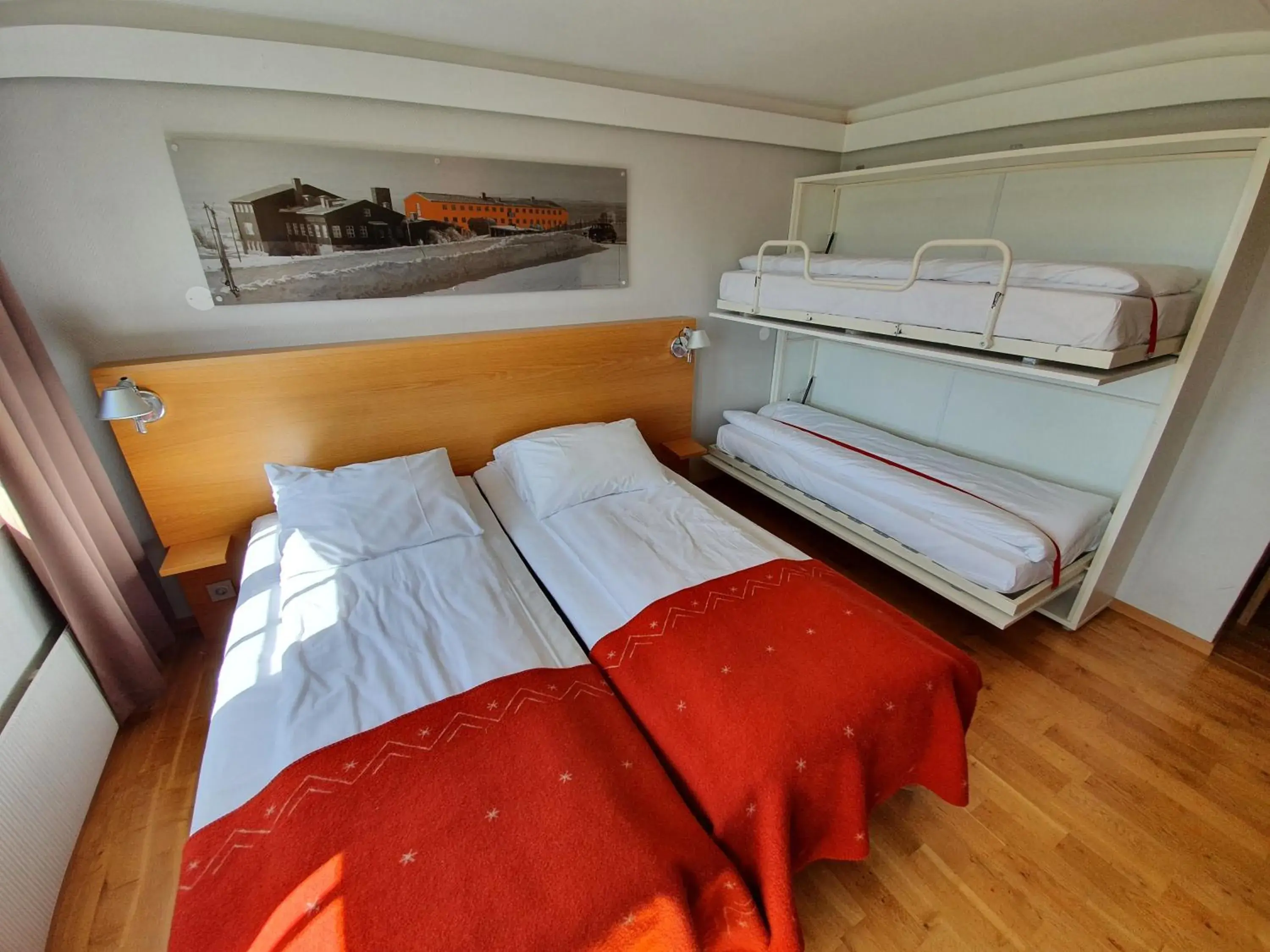 Bedroom, Bed in Røros Hotell - Bad & Velvære Bedroom, Bed in Røros Hotell - Bad & Velvære