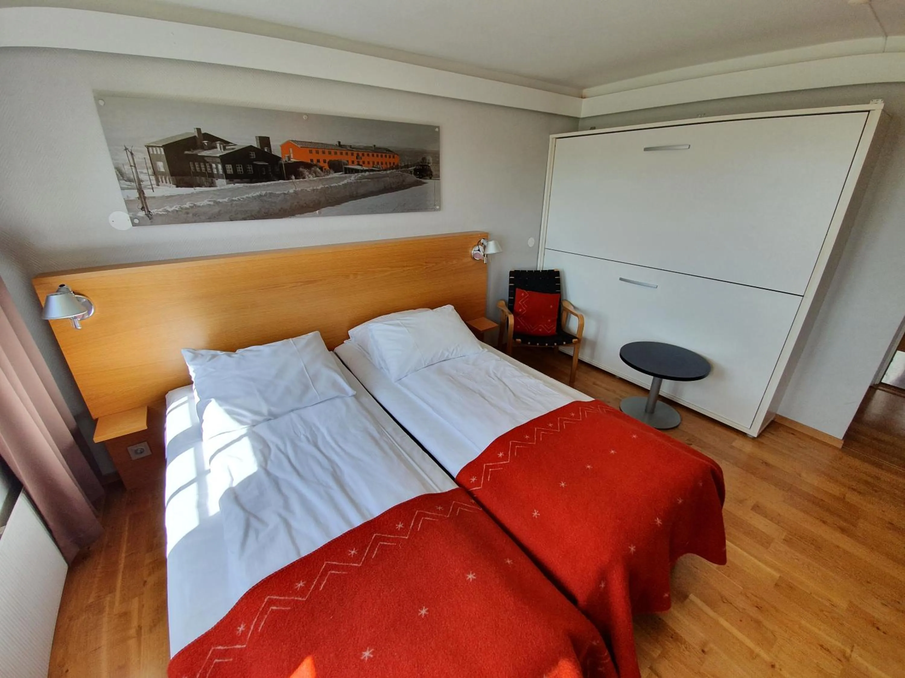 Bedroom, Bed in Røros Hotell - Bad & Velvære