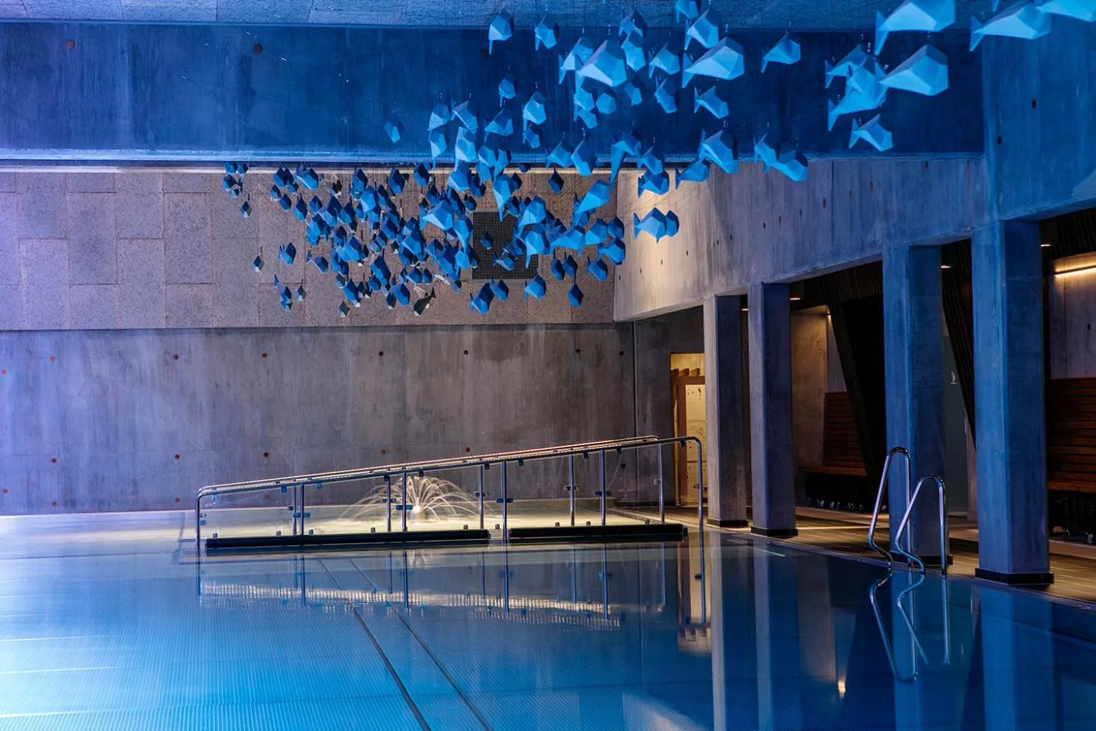 Swimming pool in Røros Hotell - Bad & Velvære