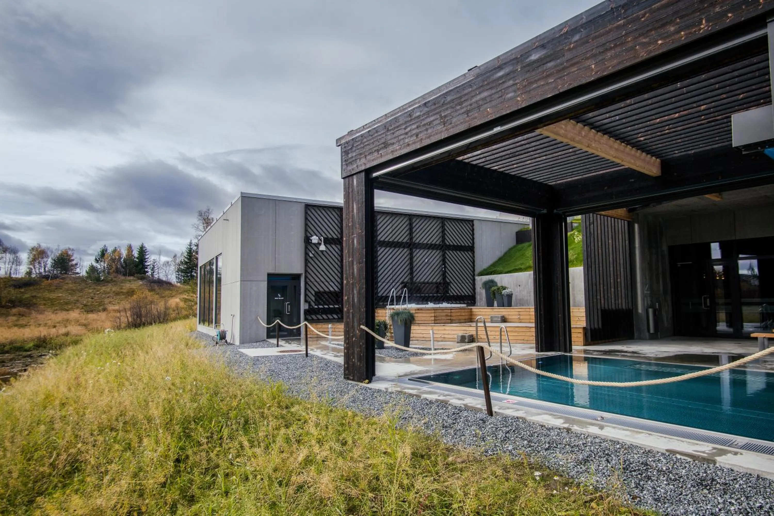 Swimming pool in Røros Hotell - Bad & Velvære