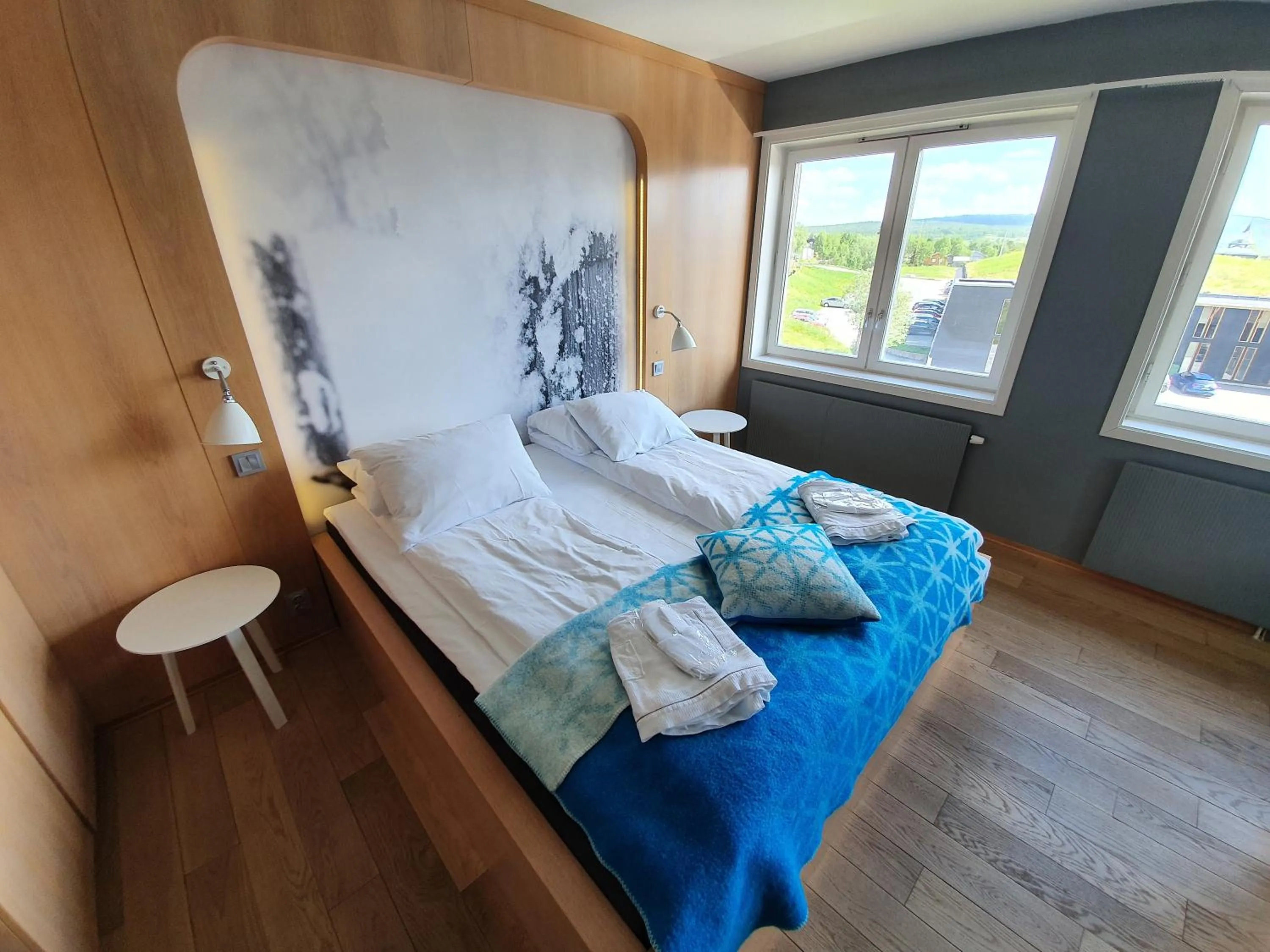 Bed in Røros Hotell - Bad & Velvære