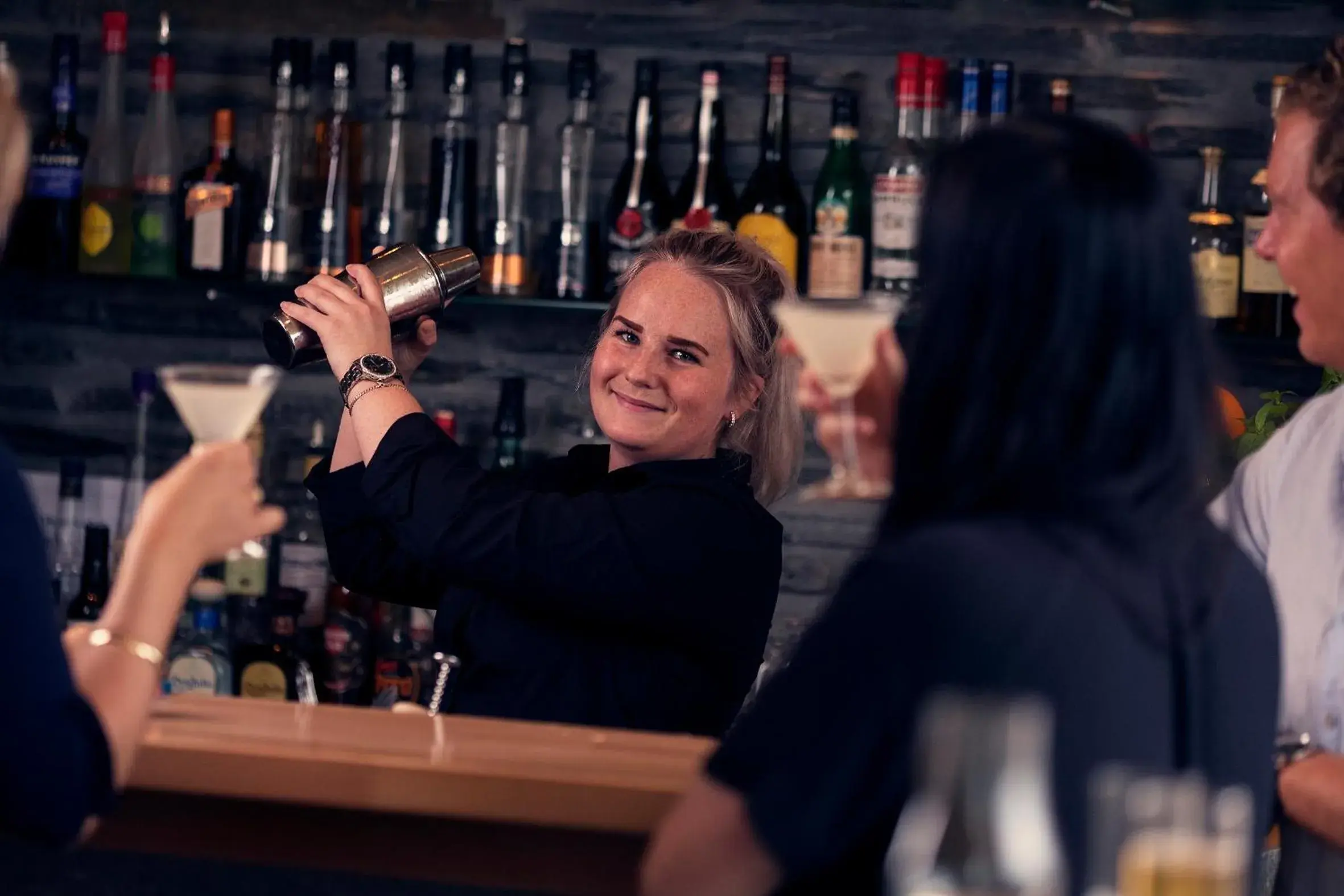 Lounge or bar in Røros Hotell - Bad & Velvære Lounge or bar in Røros Hotell - Bad & Velvære