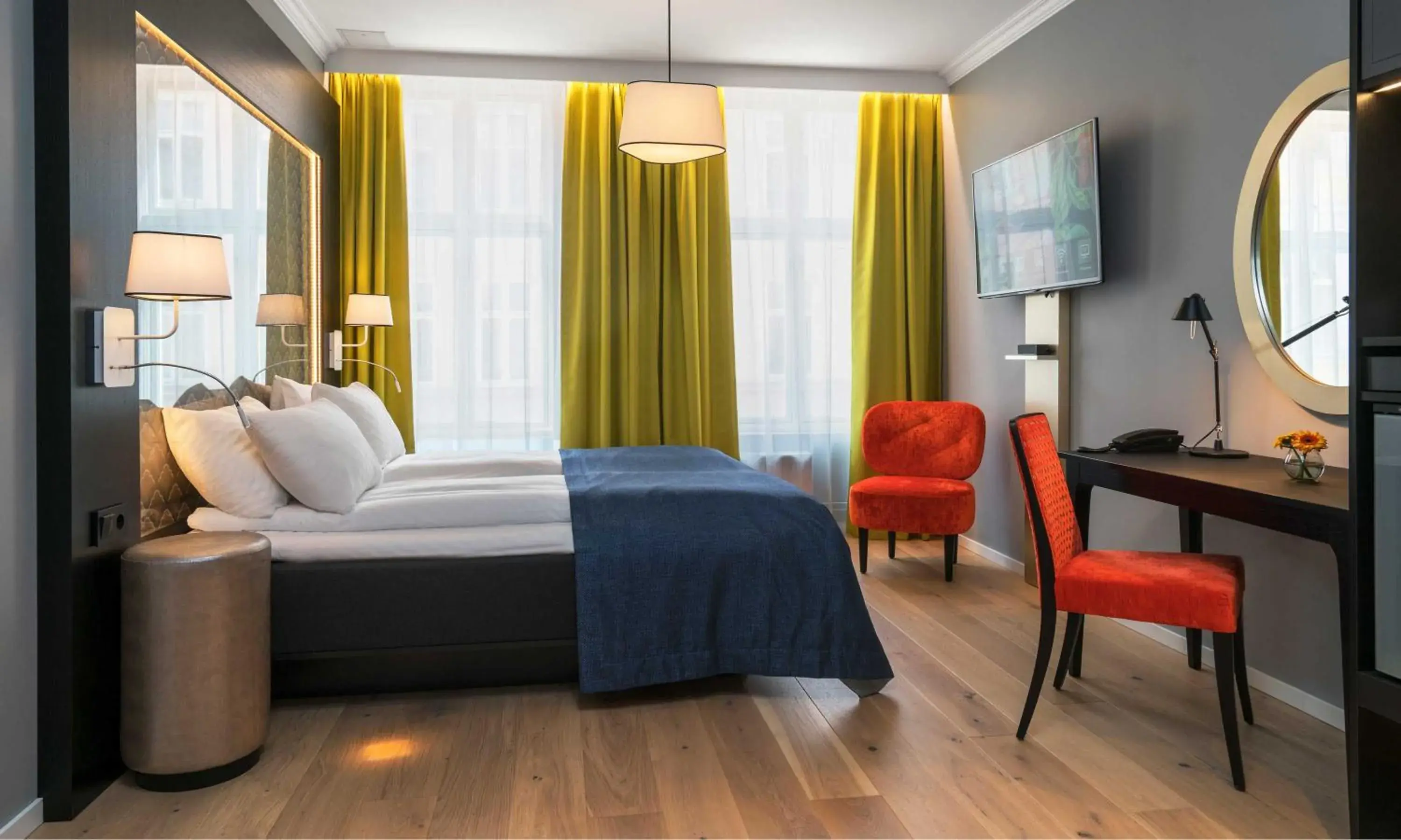 TV and multimedia, Bed in Thon Hotel Spectrum TV and multimedia, Bed in Thon Hotel Spectrum