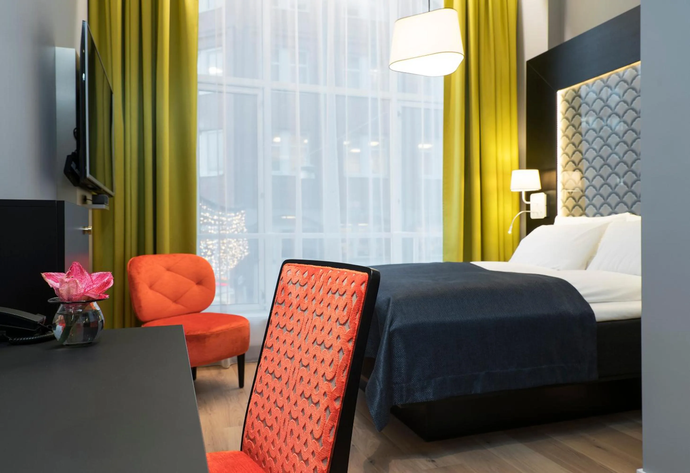 Bedroom, Bed in Thon Hotel Spectrum