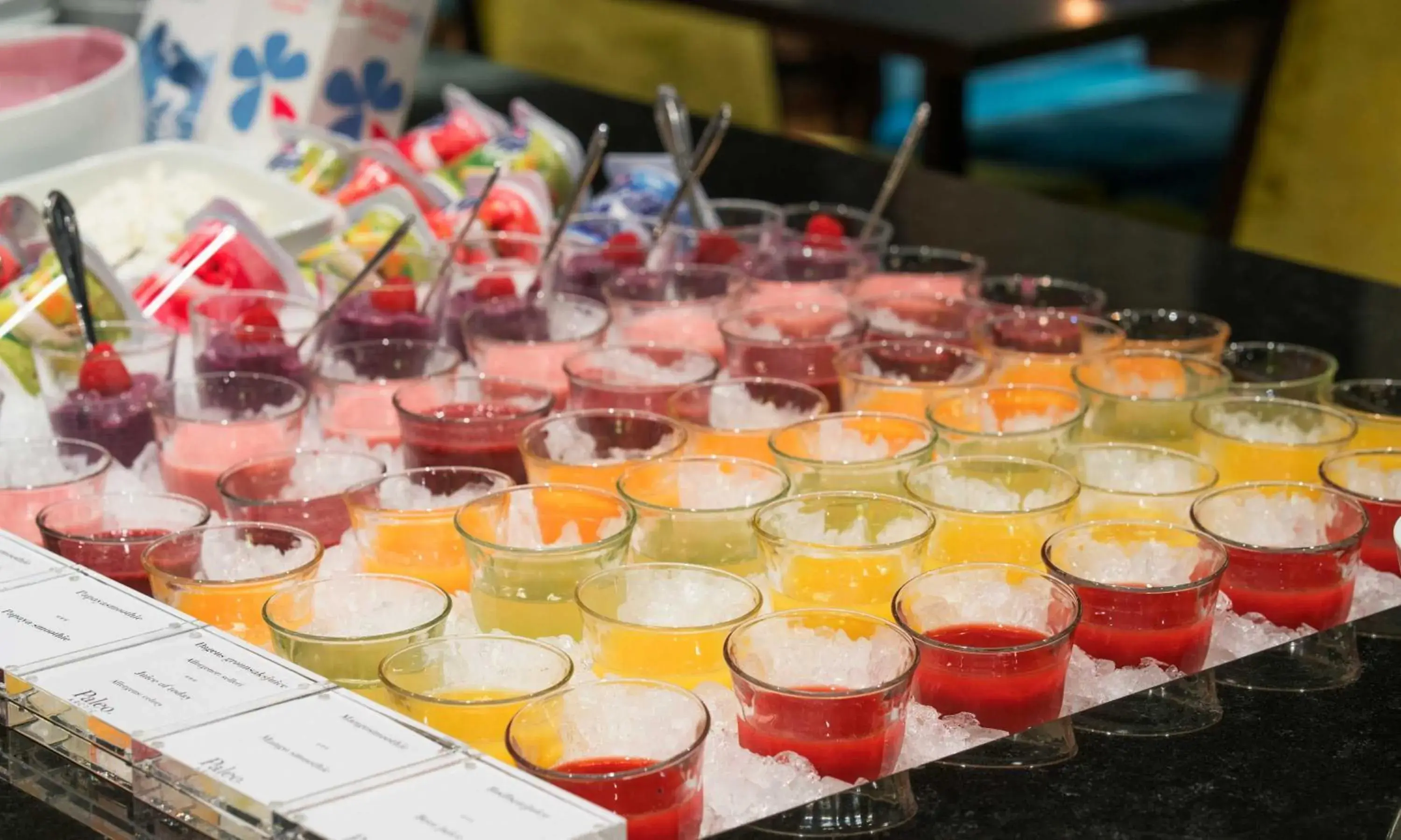 Buffet breakfast in Thon Hotel Lofoten Buffet breakfast in Thon Hotel Lofoten