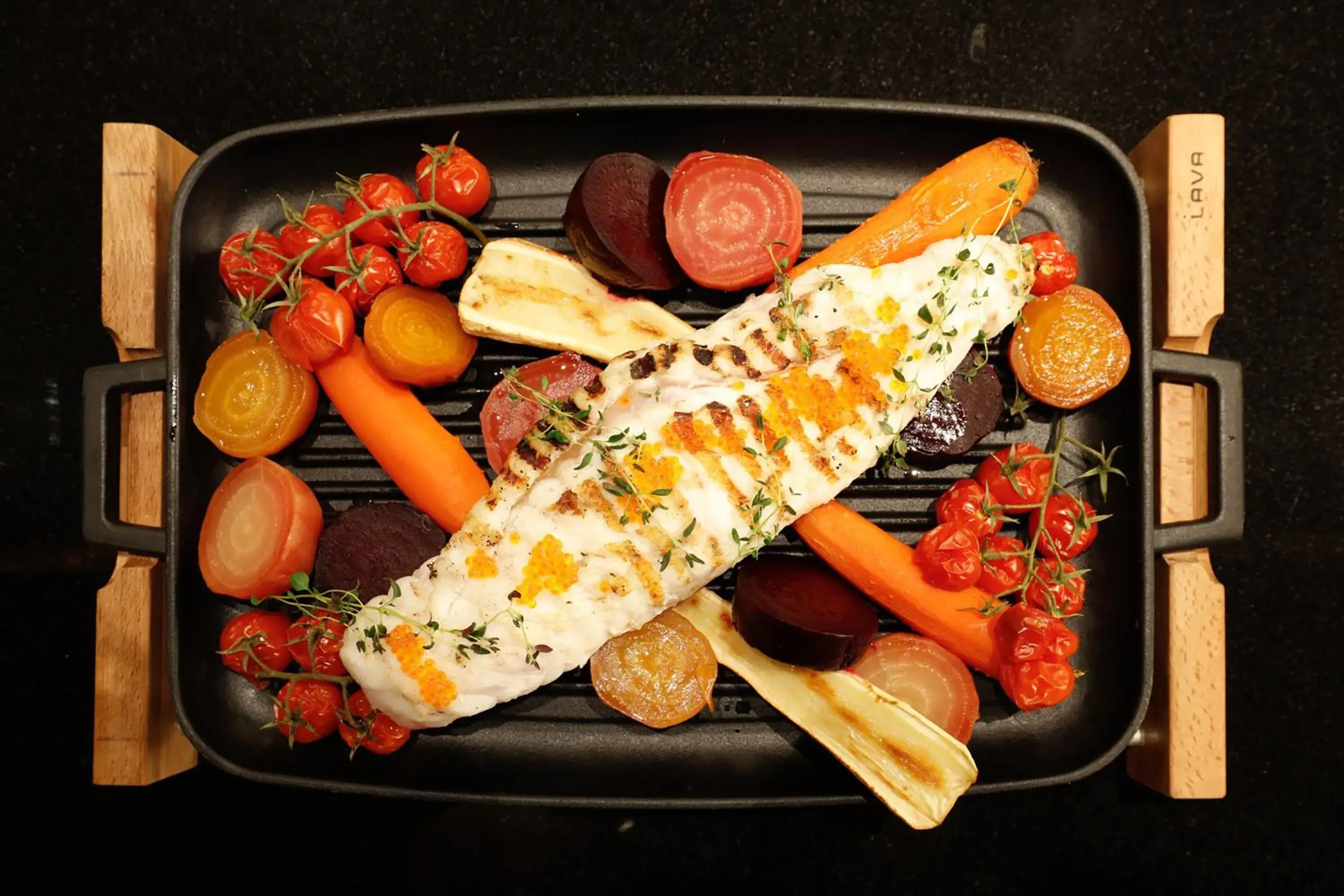 Food close-up in Thon Hotel Lofoten Food close-up in Thon Hotel Lofoten