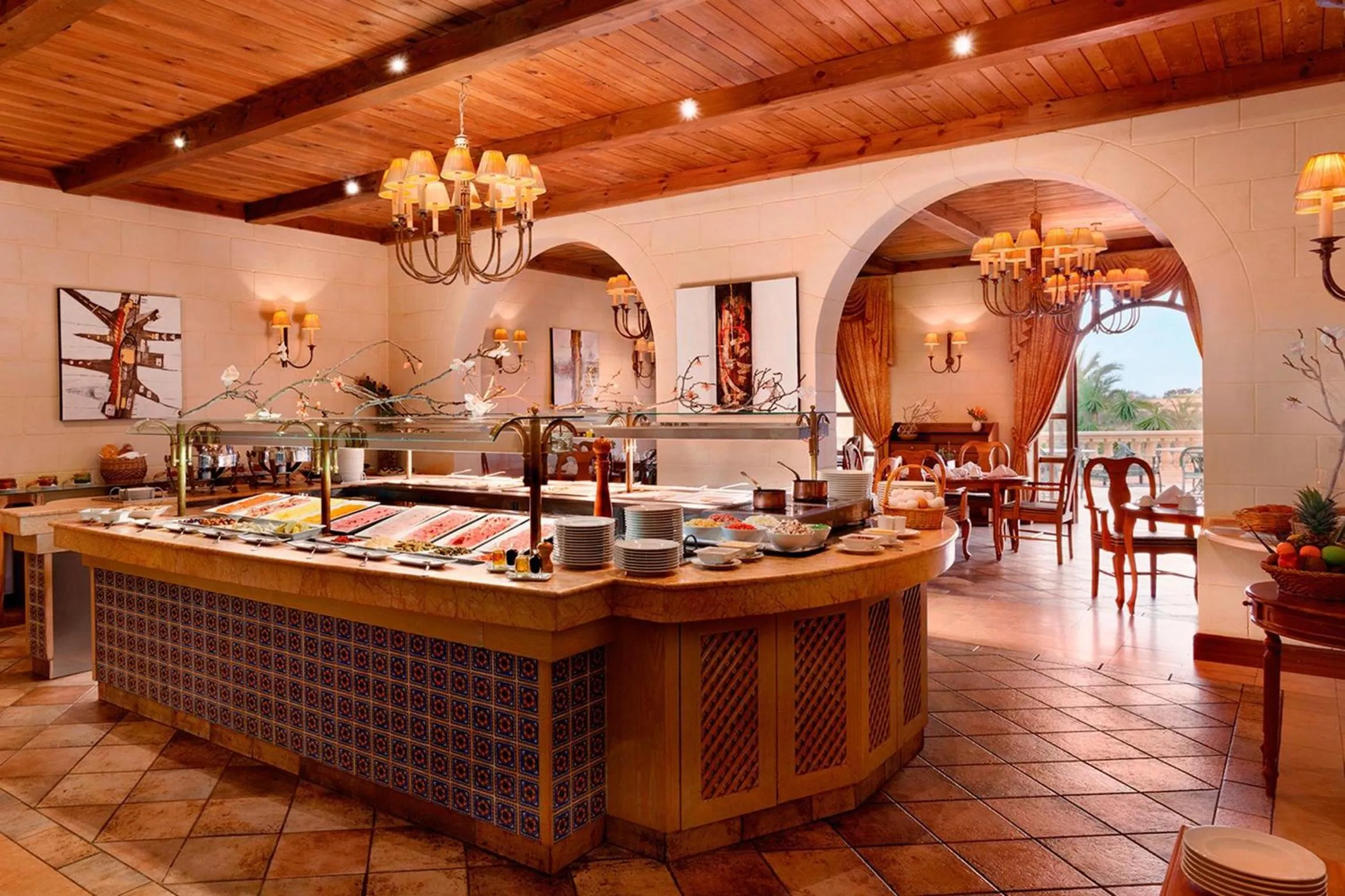 Restaurant/places to eat in Kempinski Hotel San Lawrenz