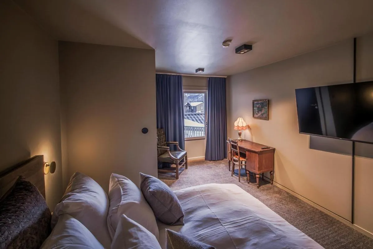 Bed in Villa Vågå - by Classic Norway Hotels