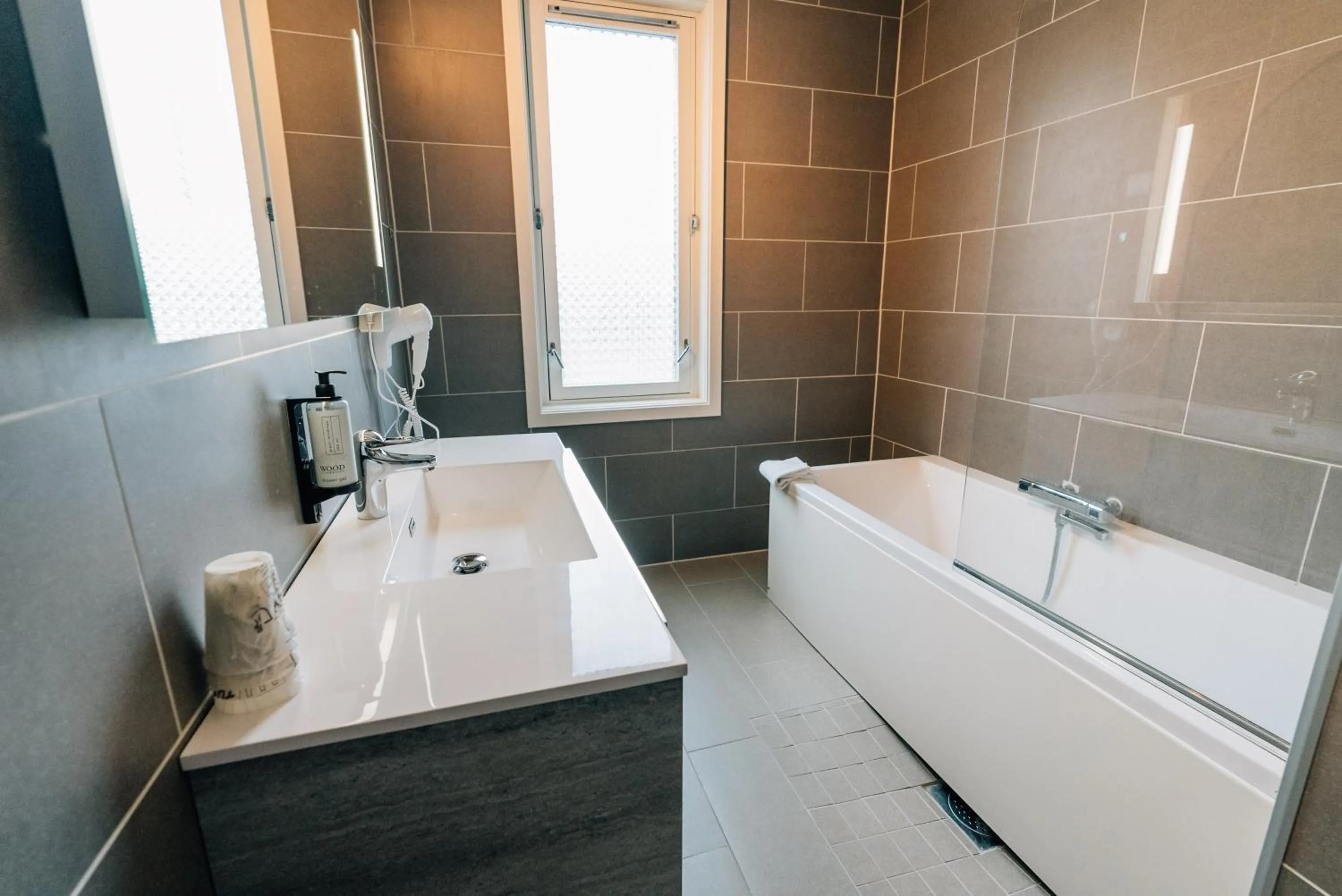 Bathroom in Hotell Vic Porsgrunn