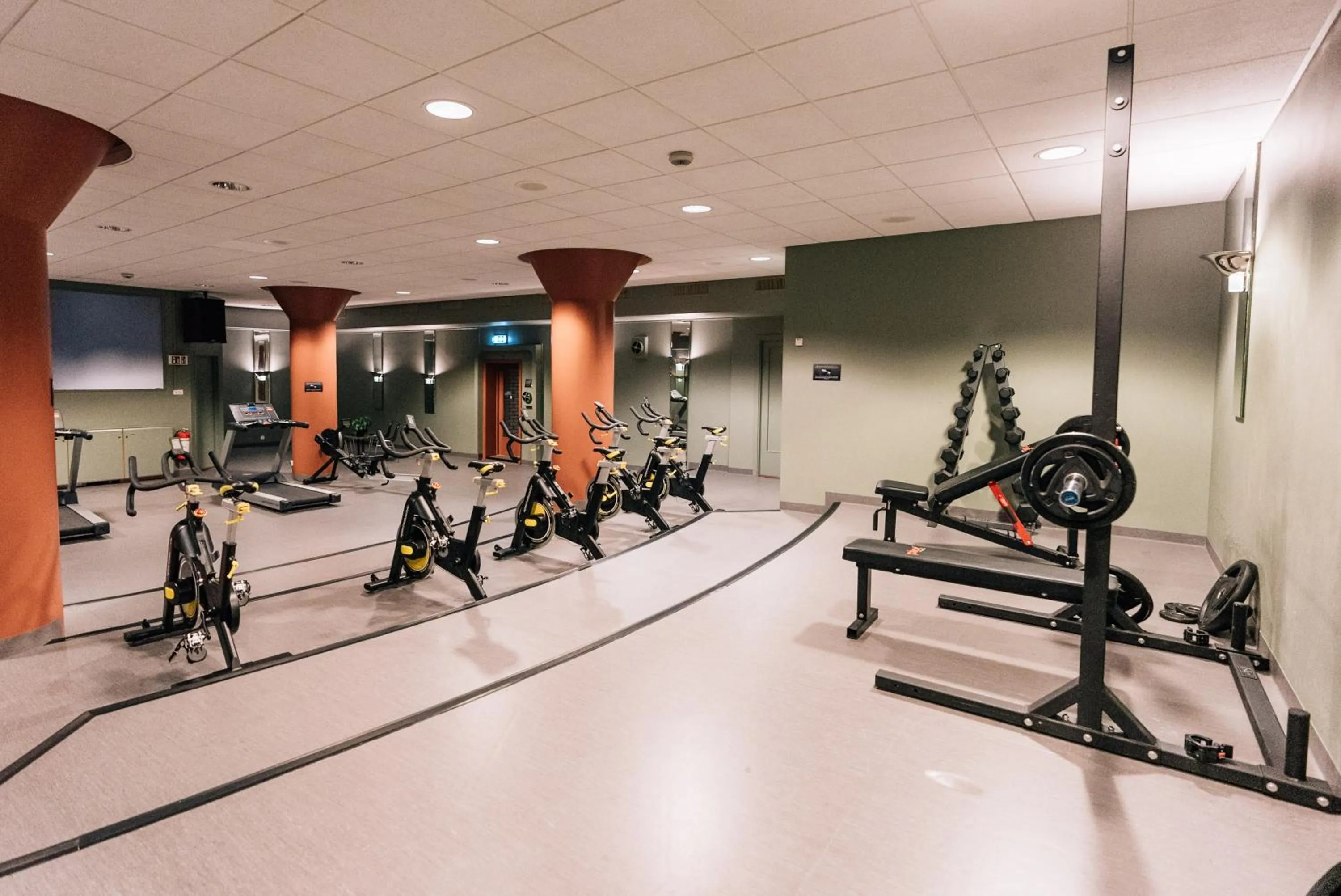 Fitness centre/facilities in Hotell Vic Porsgrunn