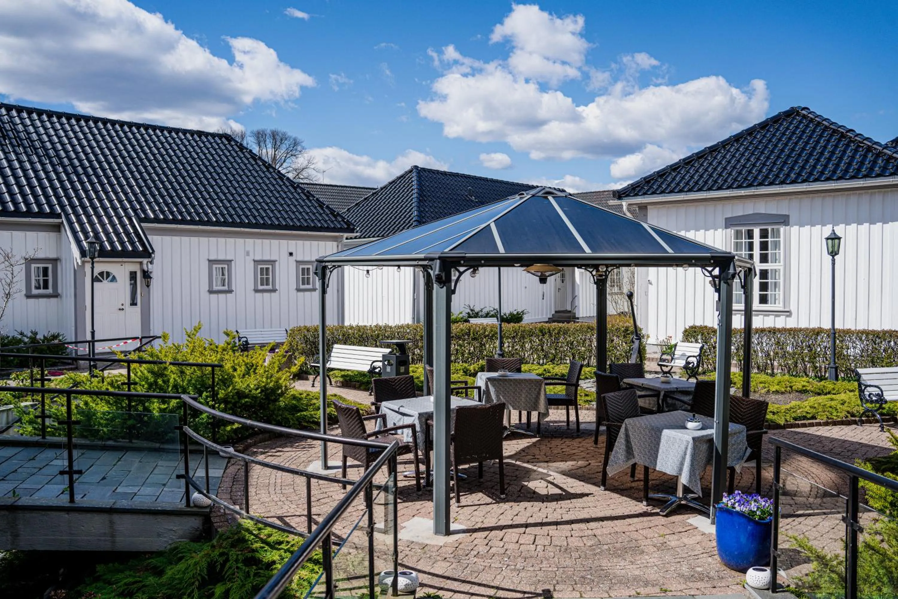 Garden in Hotell Vic Porsgrunn