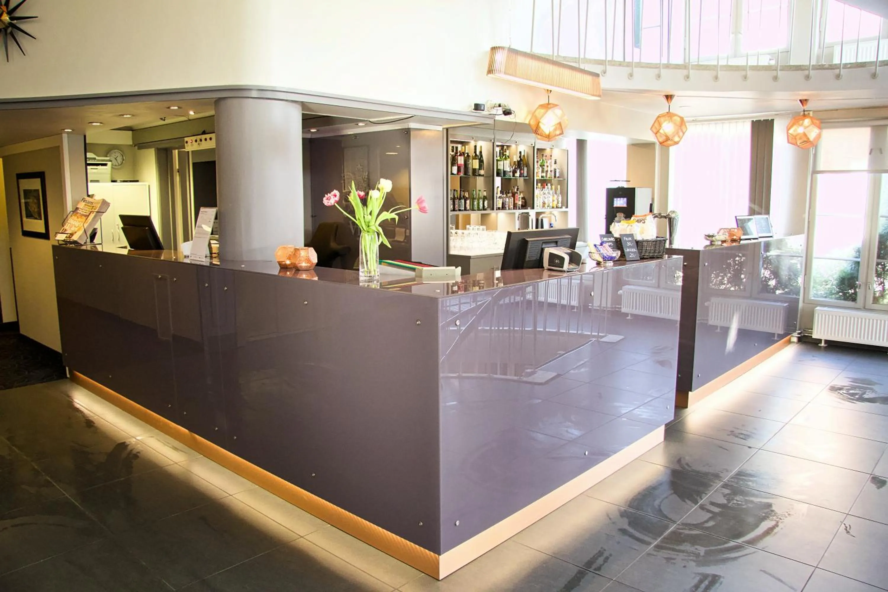 Lobby or reception in Hotell Vic Porsgrunn